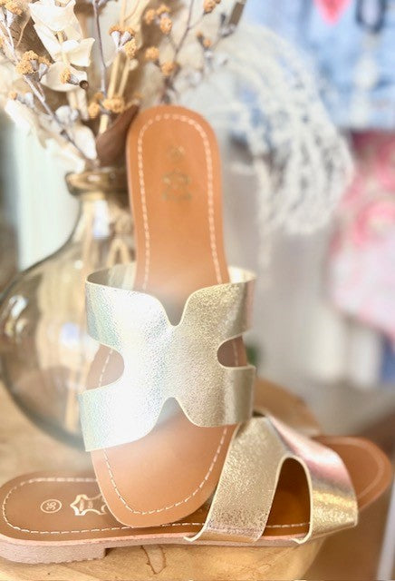 Mules cuir