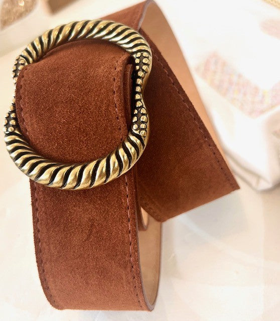 Ceinture cuir vachette