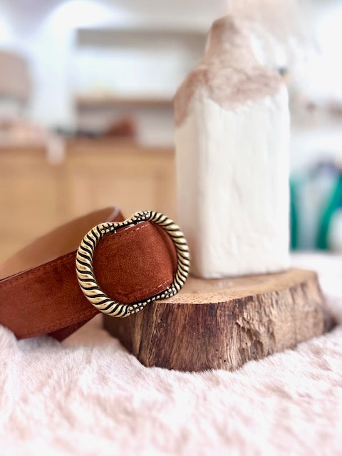 Ceinture cuir vachette