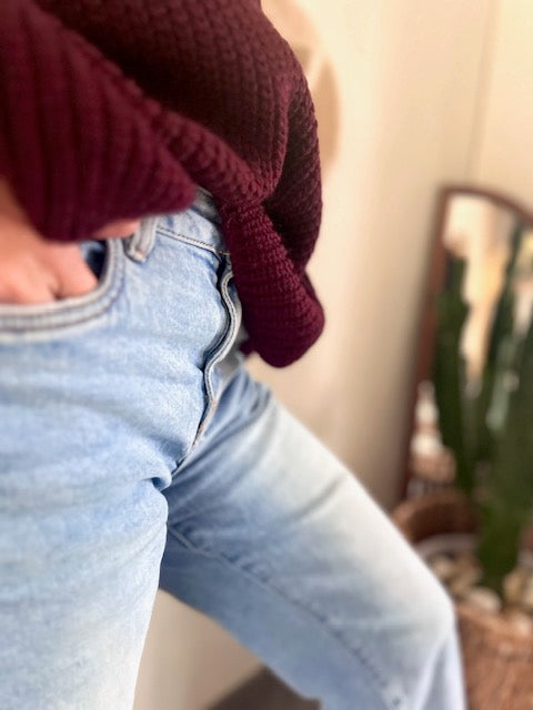 Pull TANGUY bordeaux