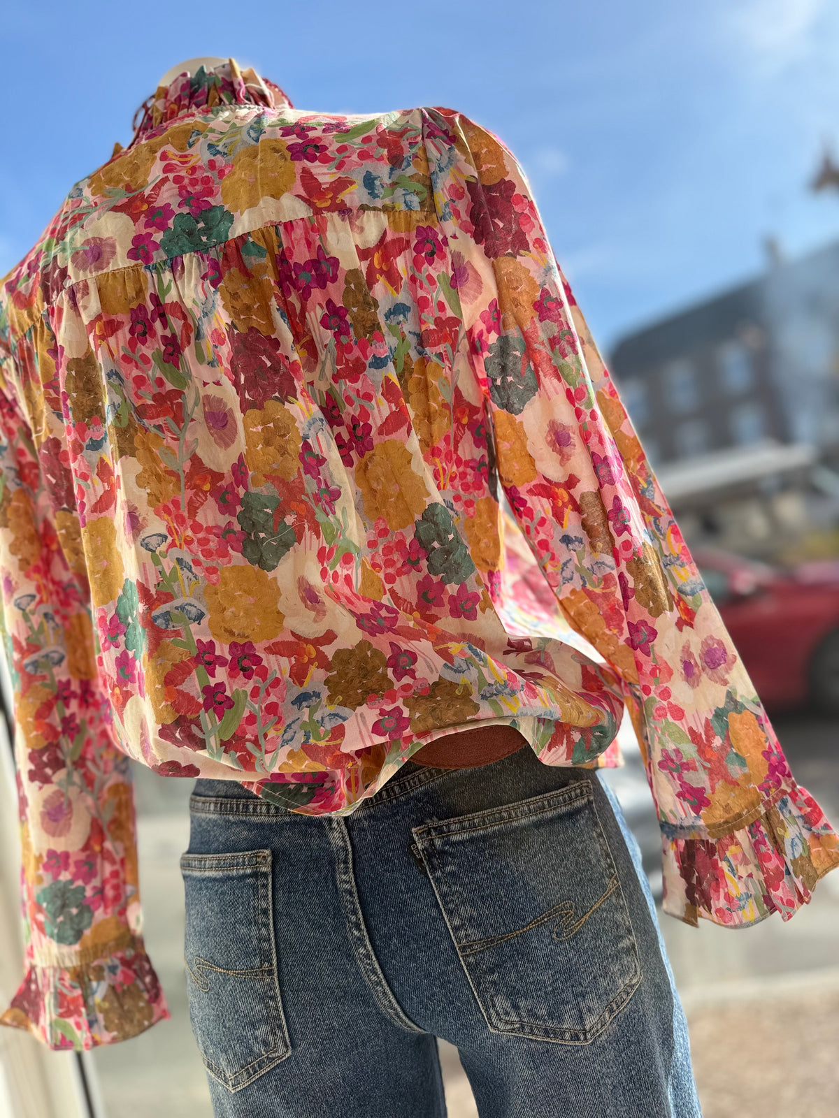 Blouse fleurie- MILA