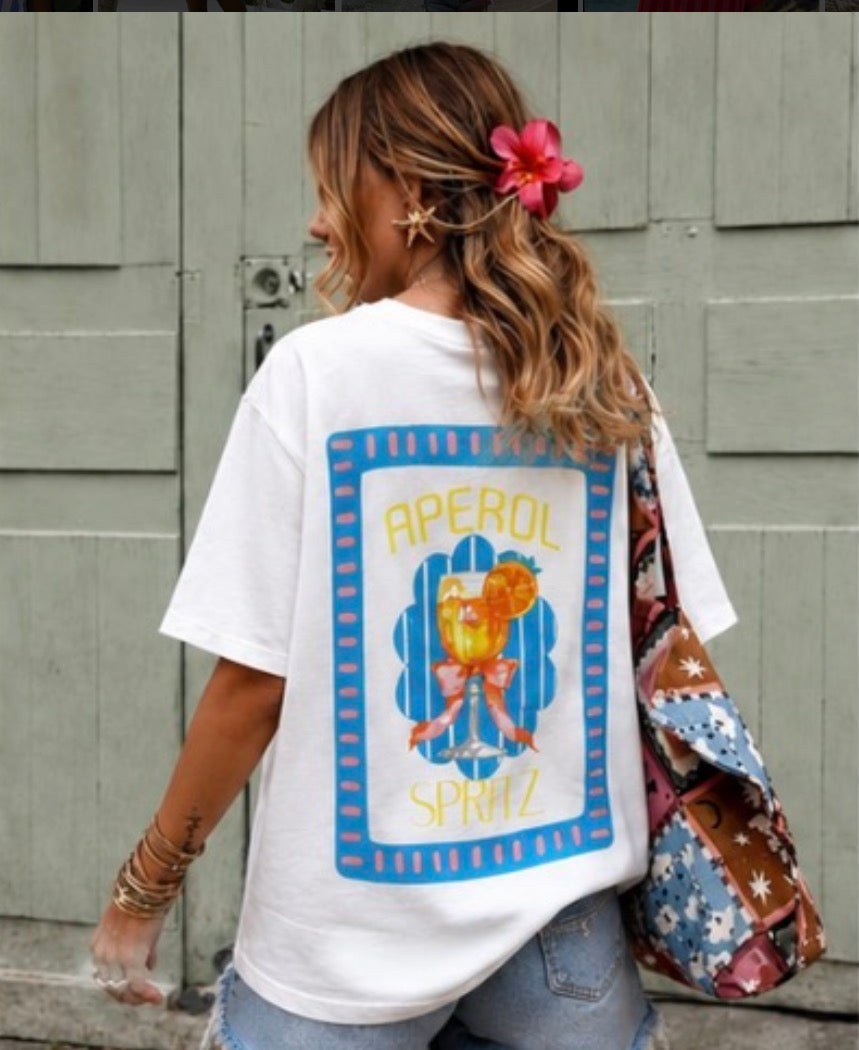 Tee-shirt Cocktail - Blanc