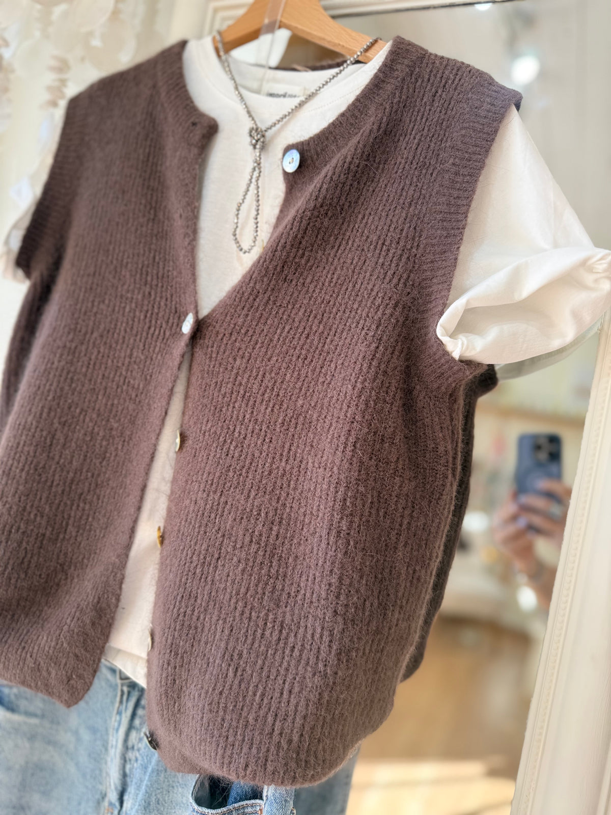Gilet MARCEL - Marron