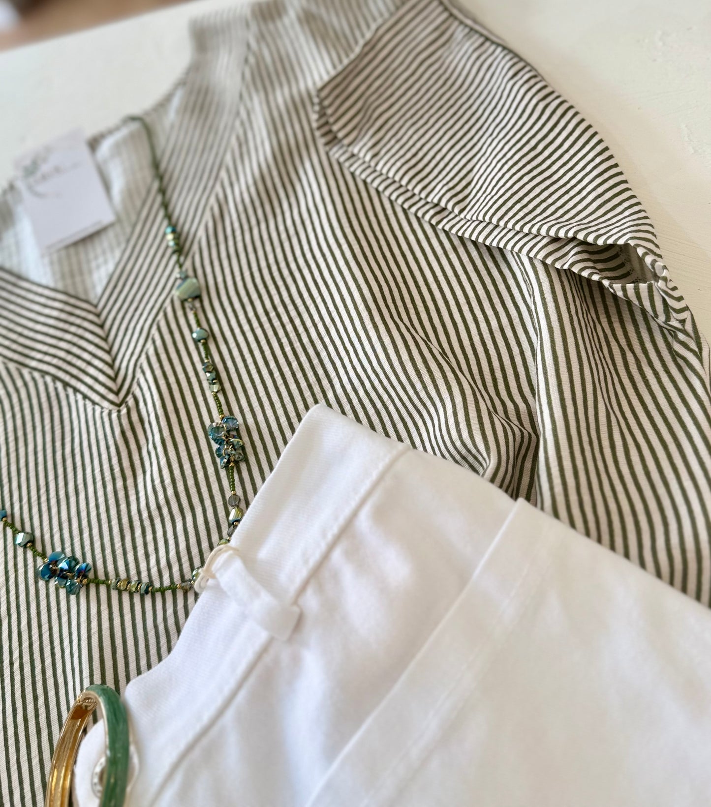 Blouse ELIANNE - Kaki