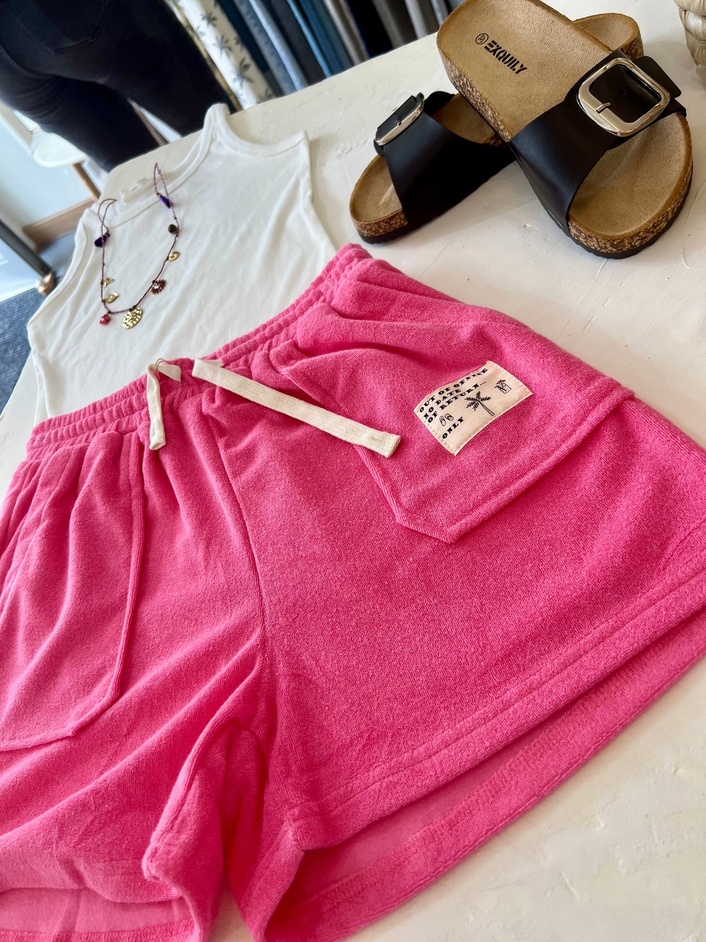 Short effet éponge - Modèle CANDY