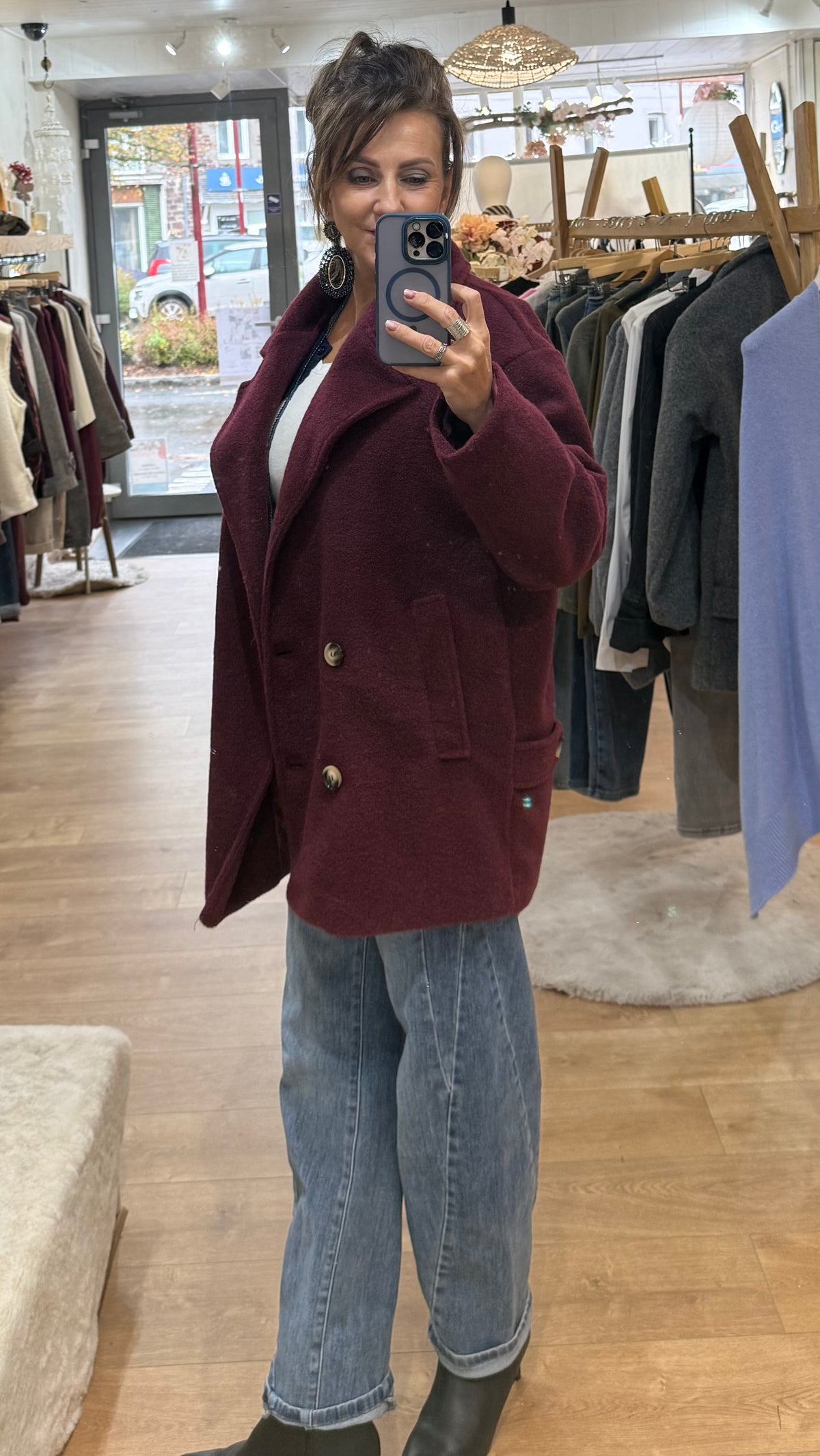 Manteau- MARTIN - Bordeaux