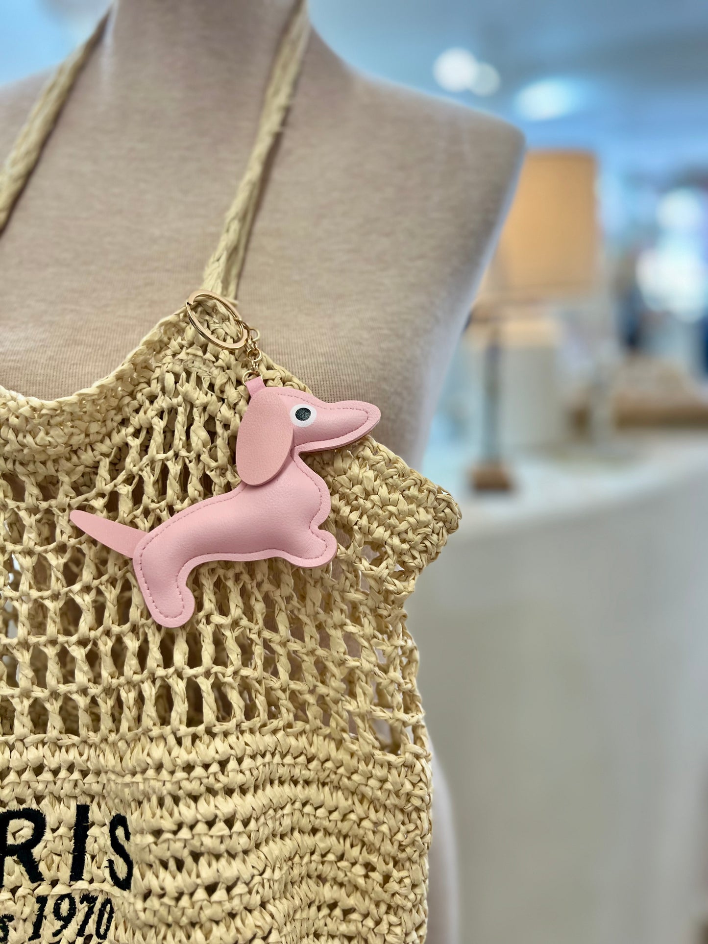Gri Gri de sac - Petit Teckel rose