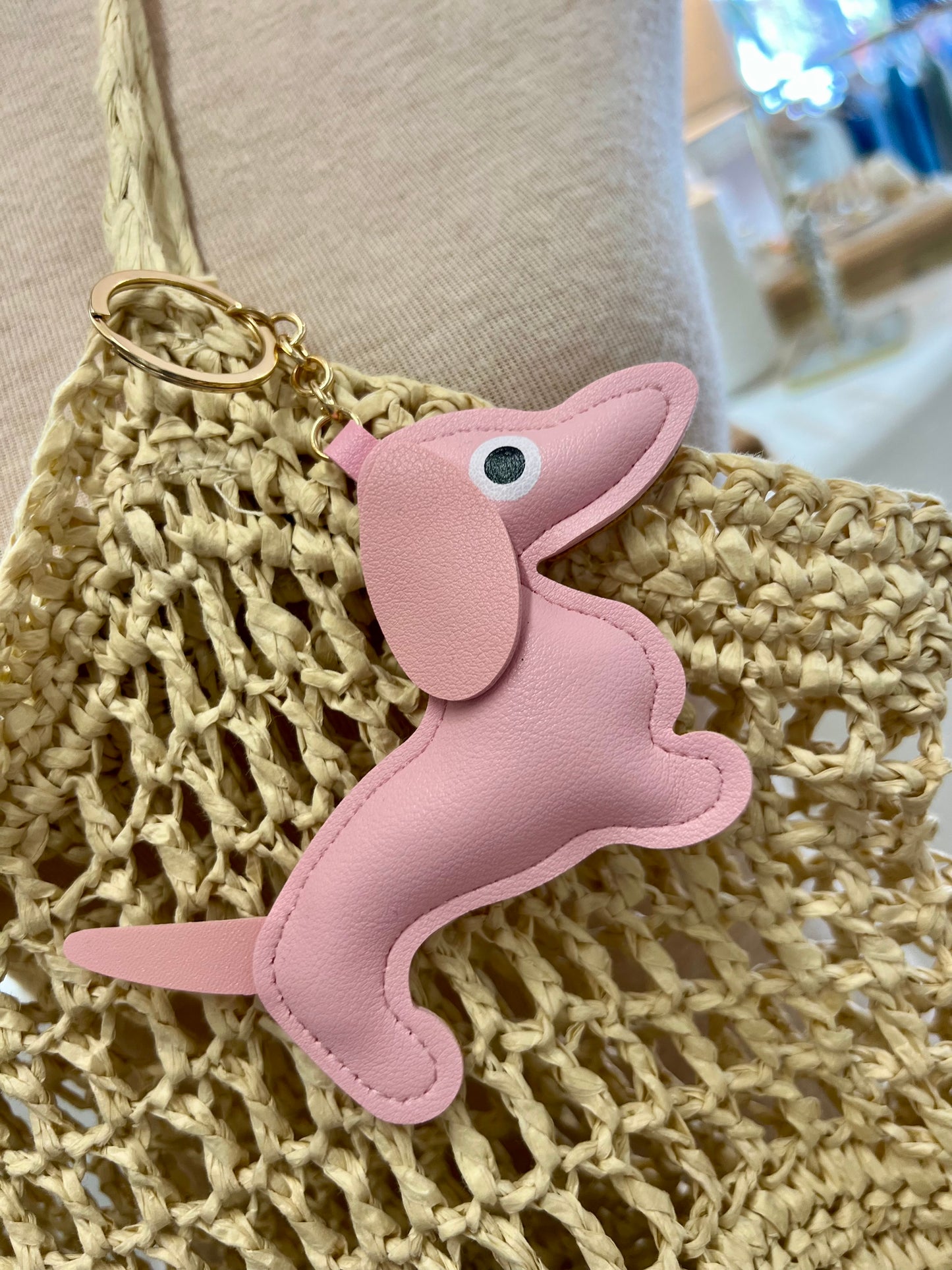 Gri Gri de sac - Petit Teckel rose