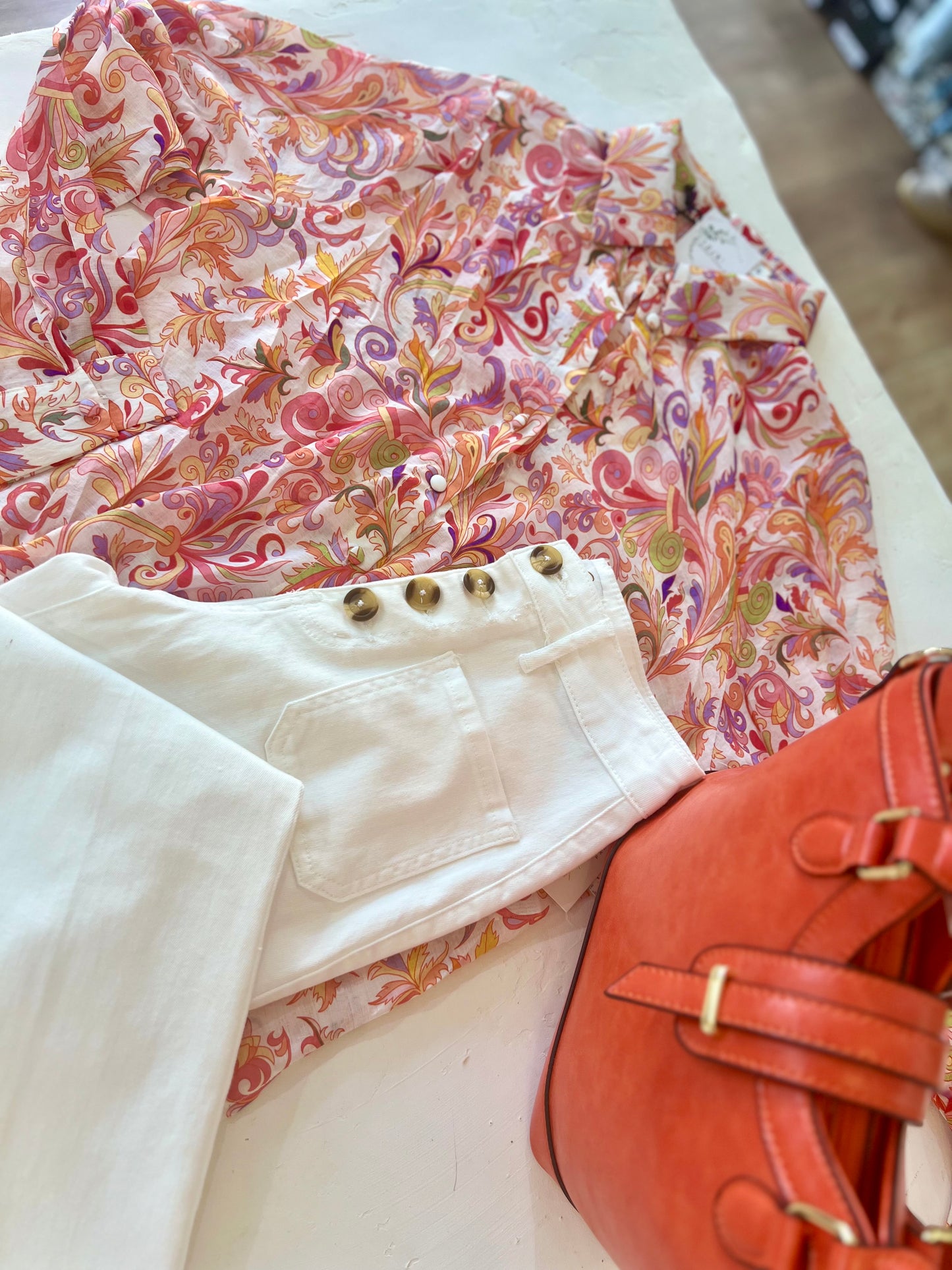 Chemise LUMA - Explosion de couleurs