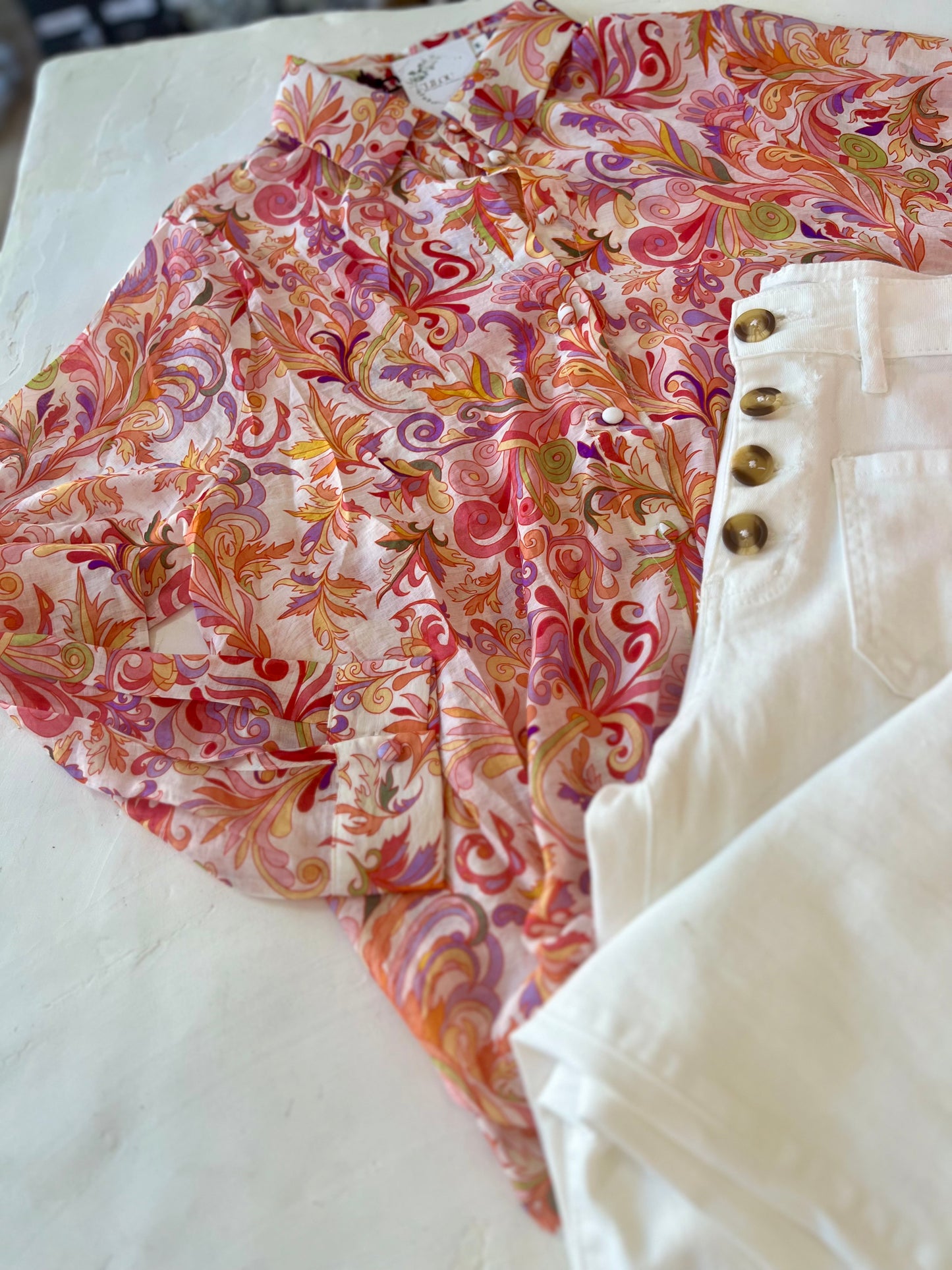 Chemise LUMA - Explosion de couleurs