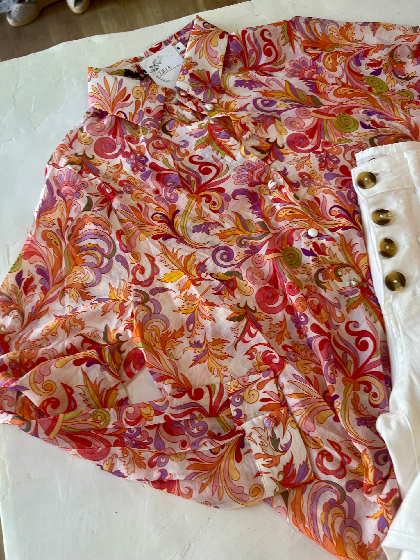 Chemise LUMA - Explosion de couleurs