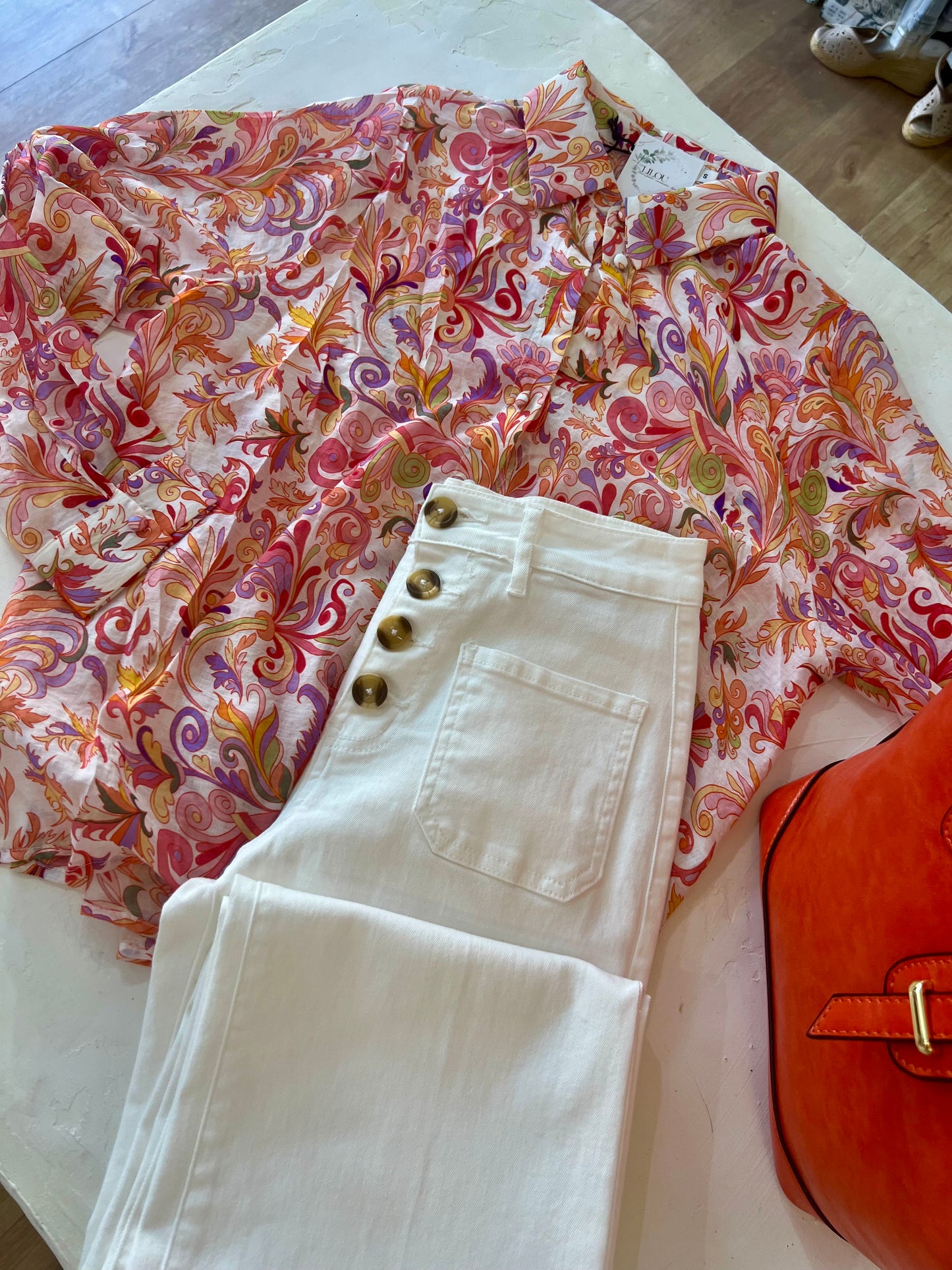 Chemise LUMA - Explosion de couleurs