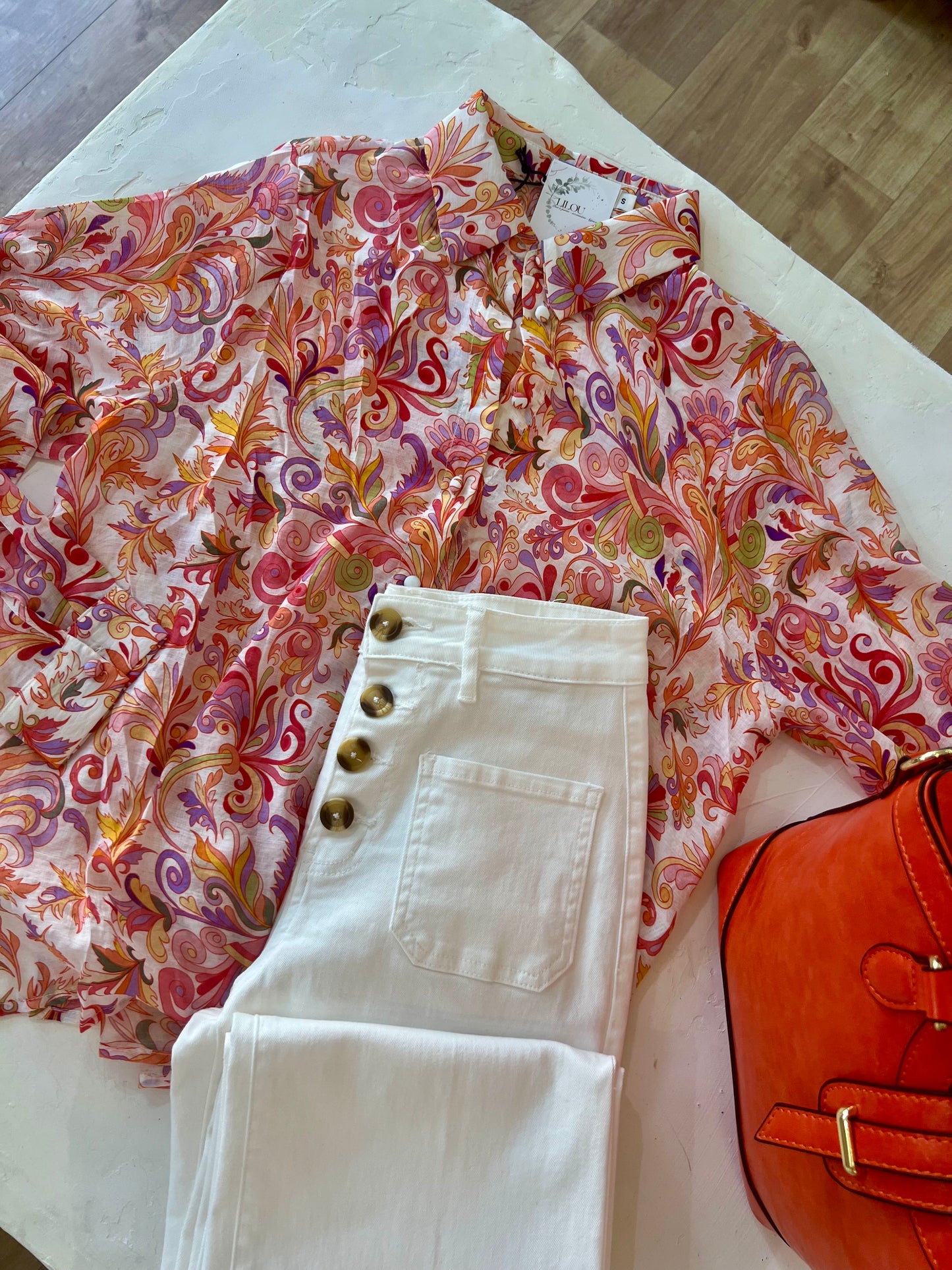 Chemise LUMA - Explosion de couleurs