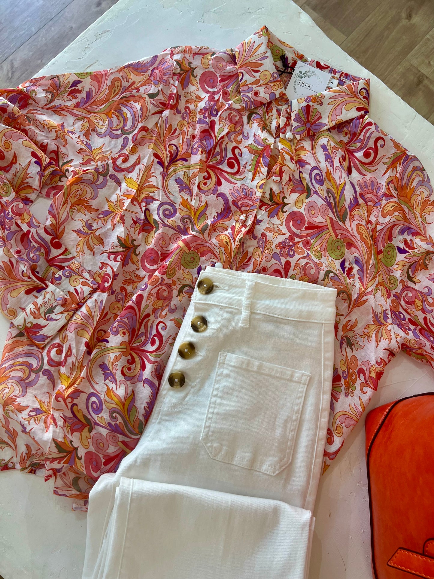 Chemise LUMA - Explosion de couleurs