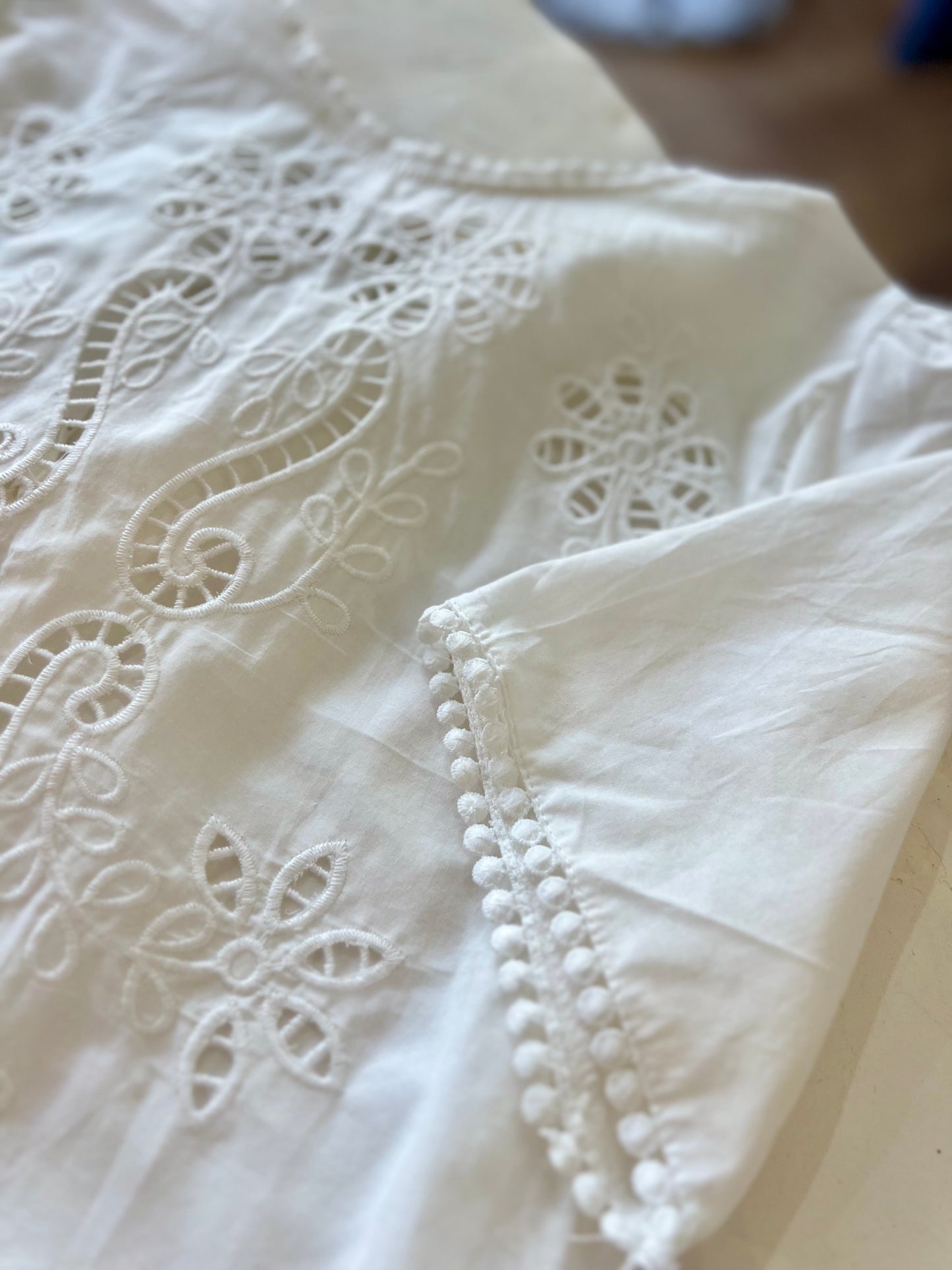Blouse brodée LIVIA