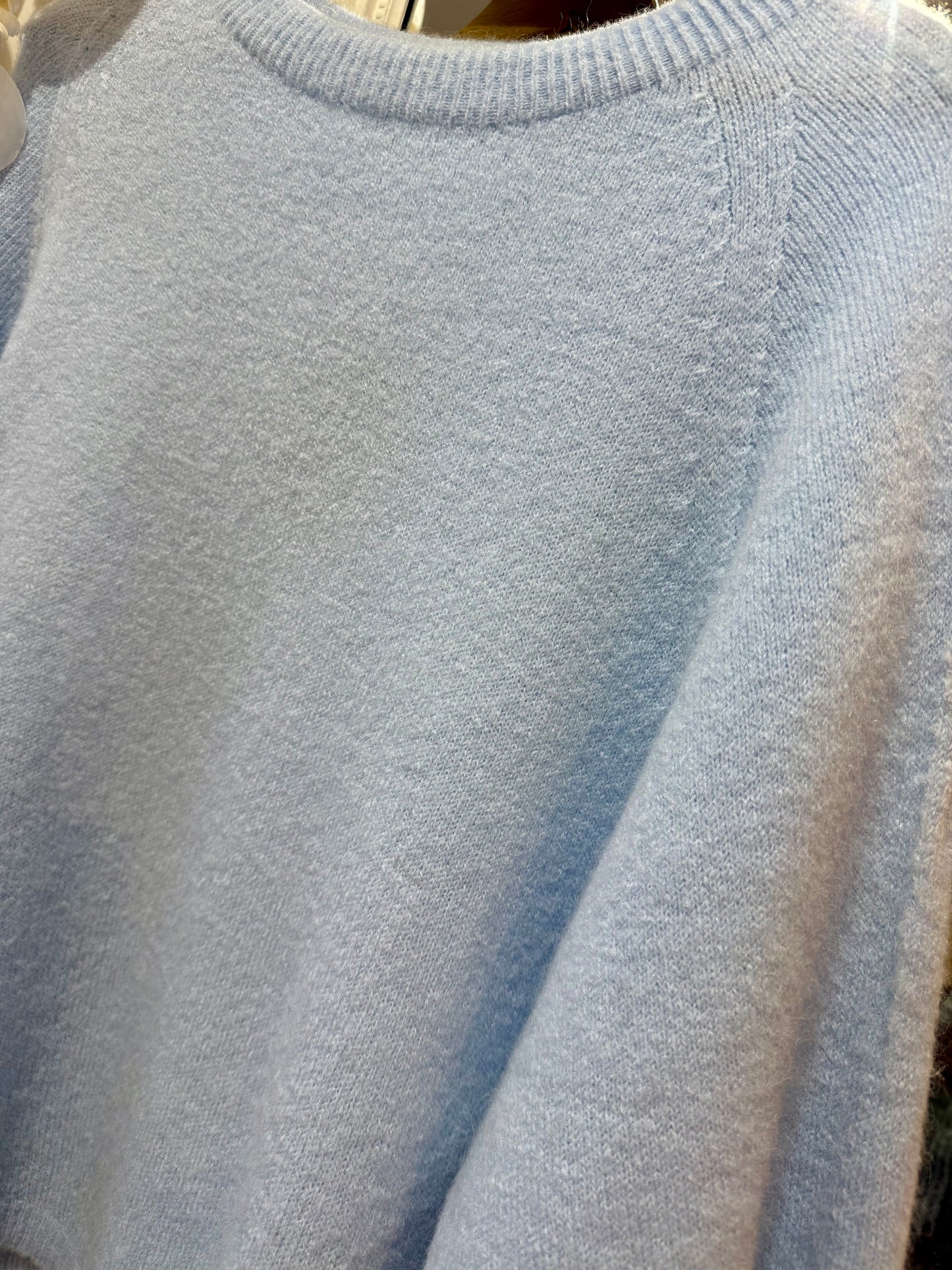 Pull AURELIE - Bébé Alpaga - Bleu ciel