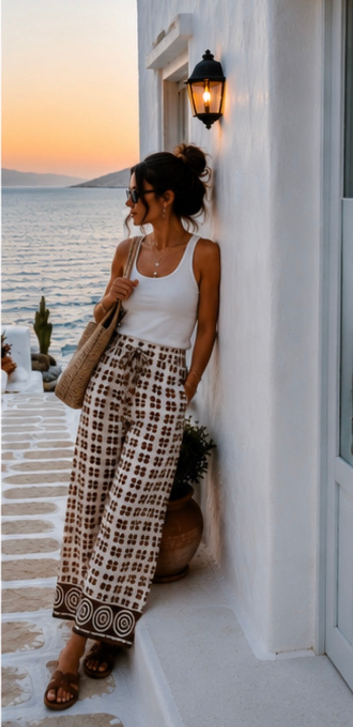 Pantalon Florian - Camel