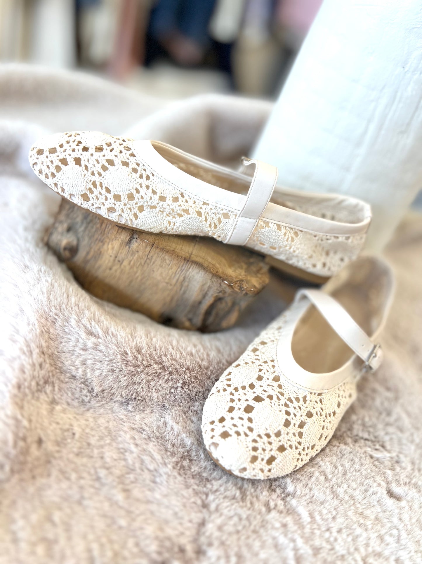 Ballerines crochet