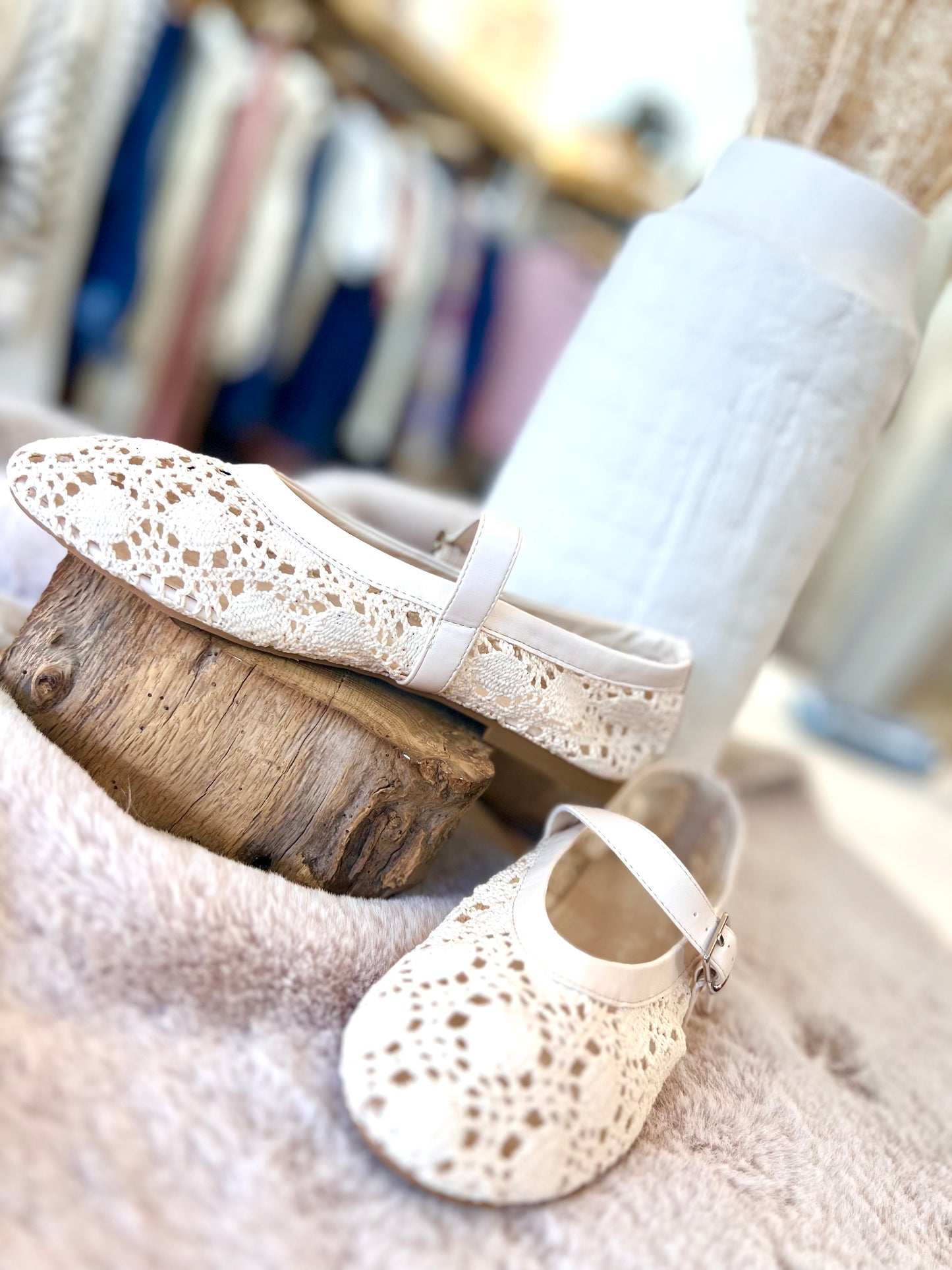 Ballerines crochet