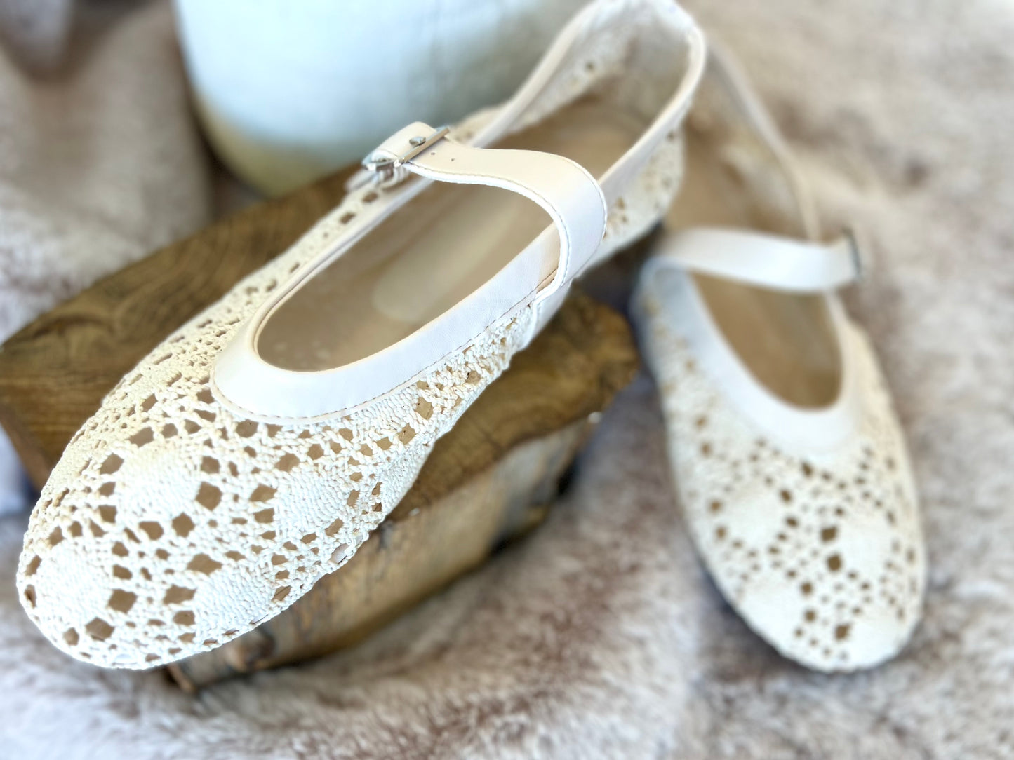 Ballerines crochet