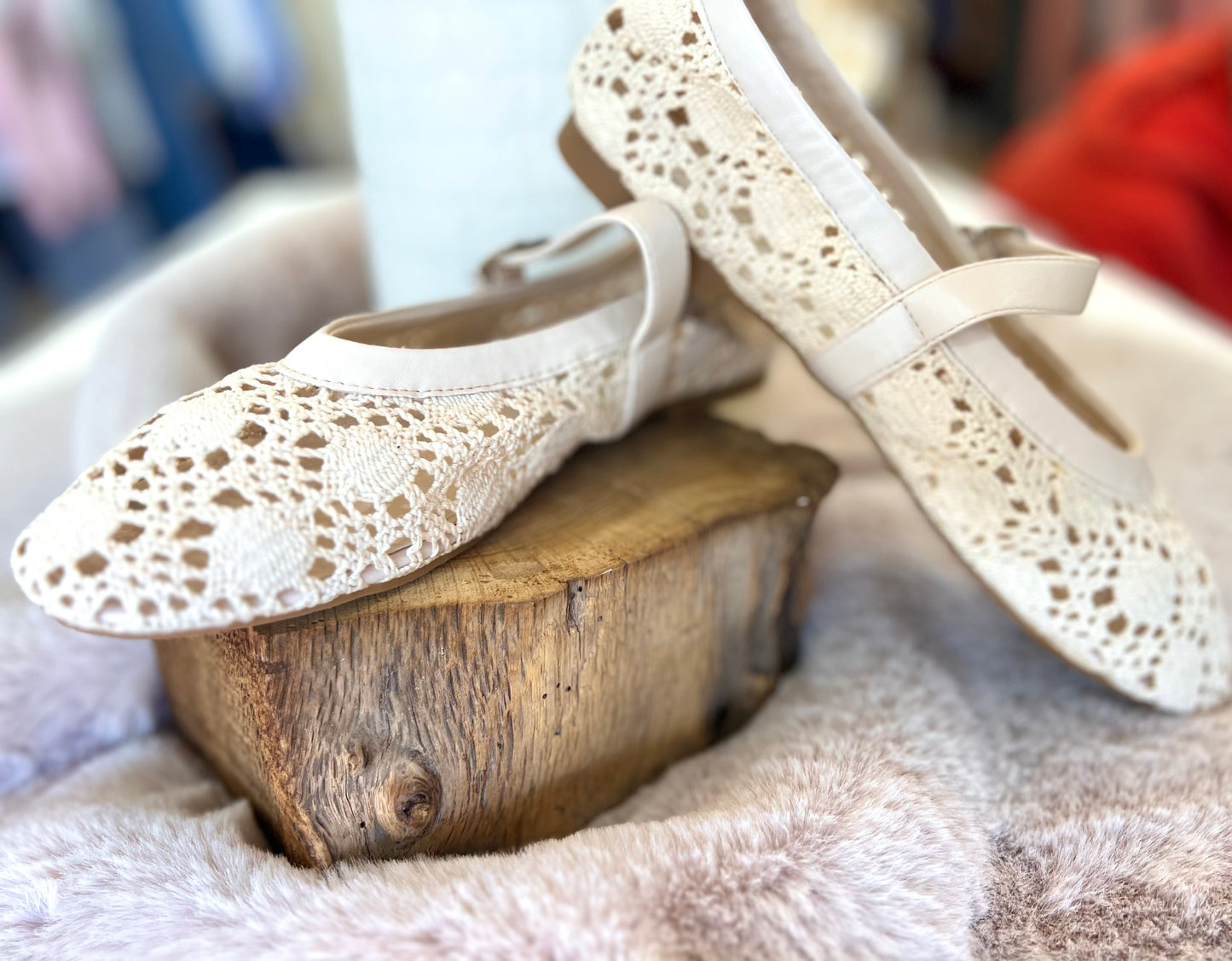 Ballerines crochet
