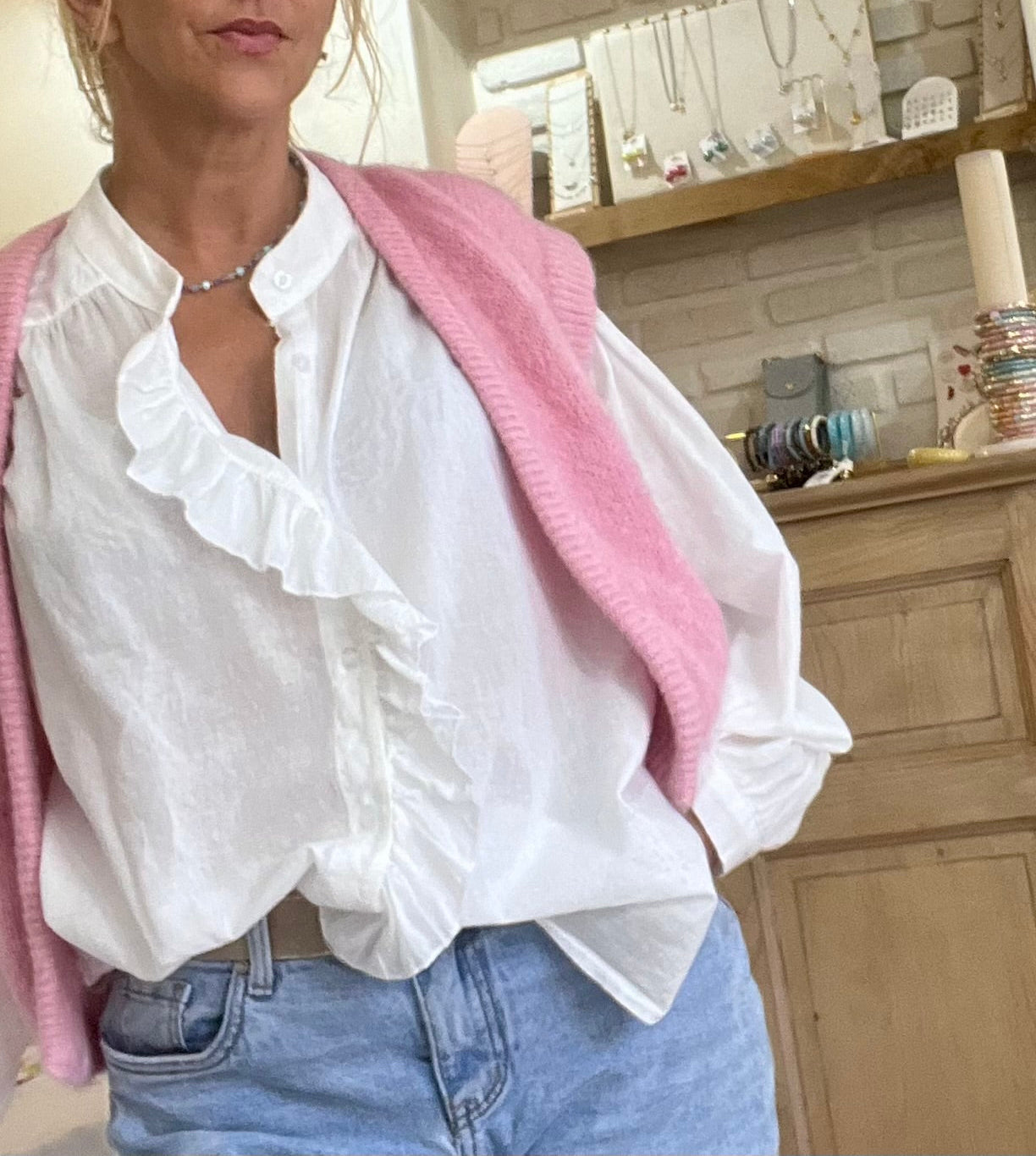 Blouse ONDINE blanche