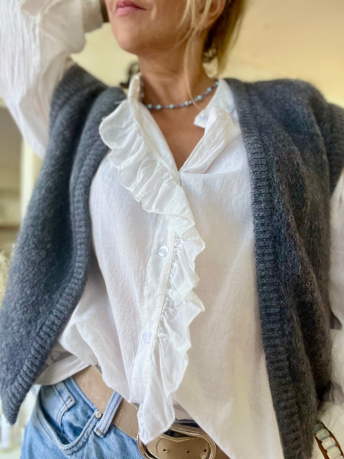 Gilet sans manches - Gris
