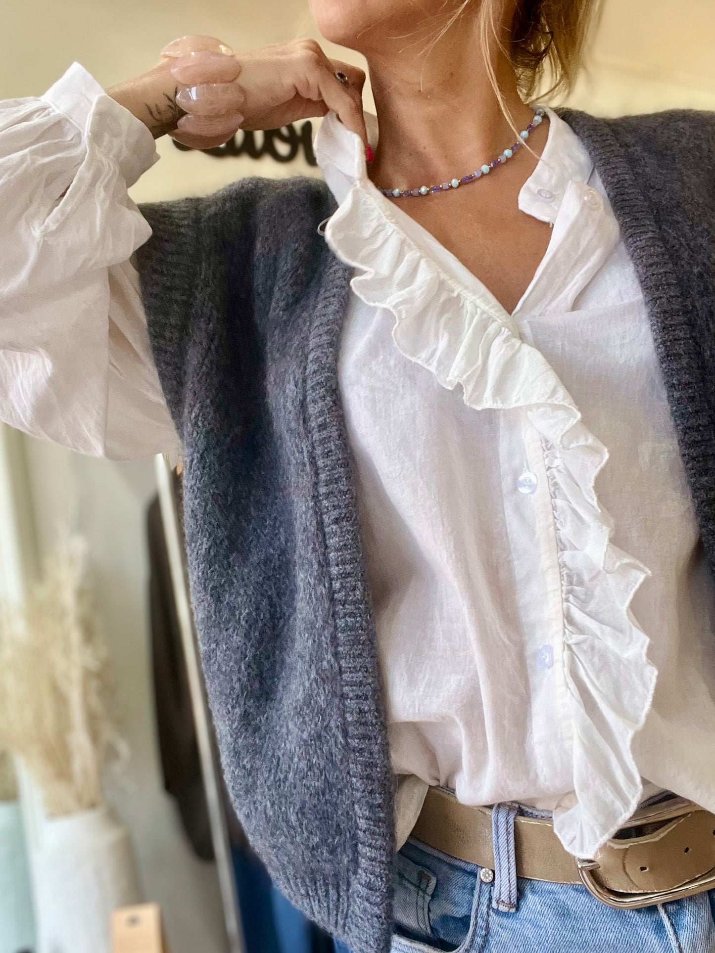 Gilet sans manches - Gris