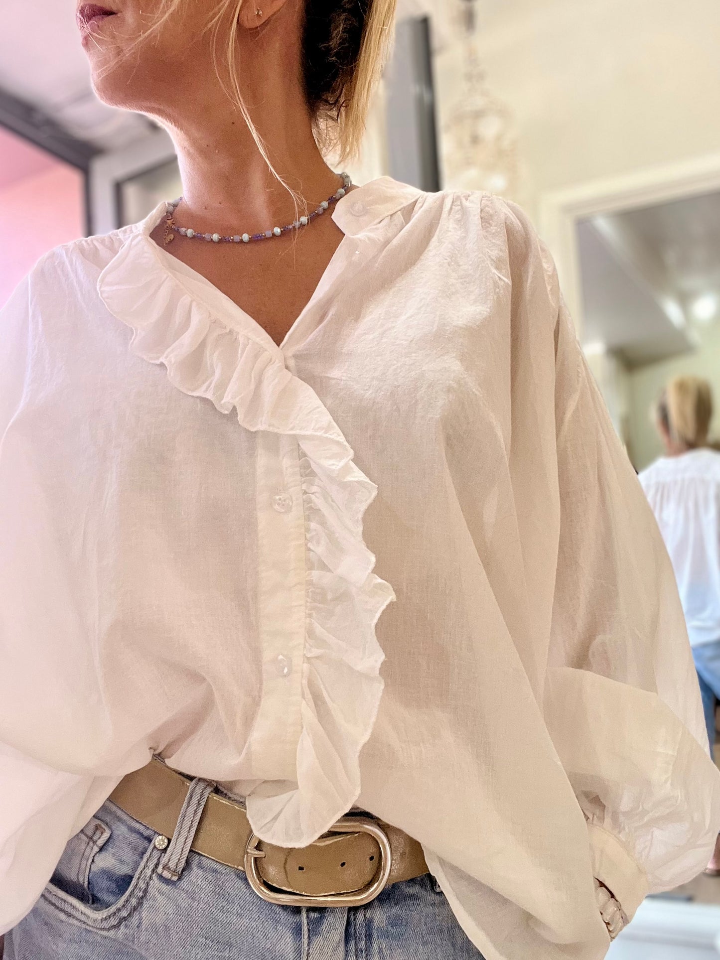 Blouse ONDINE blanche