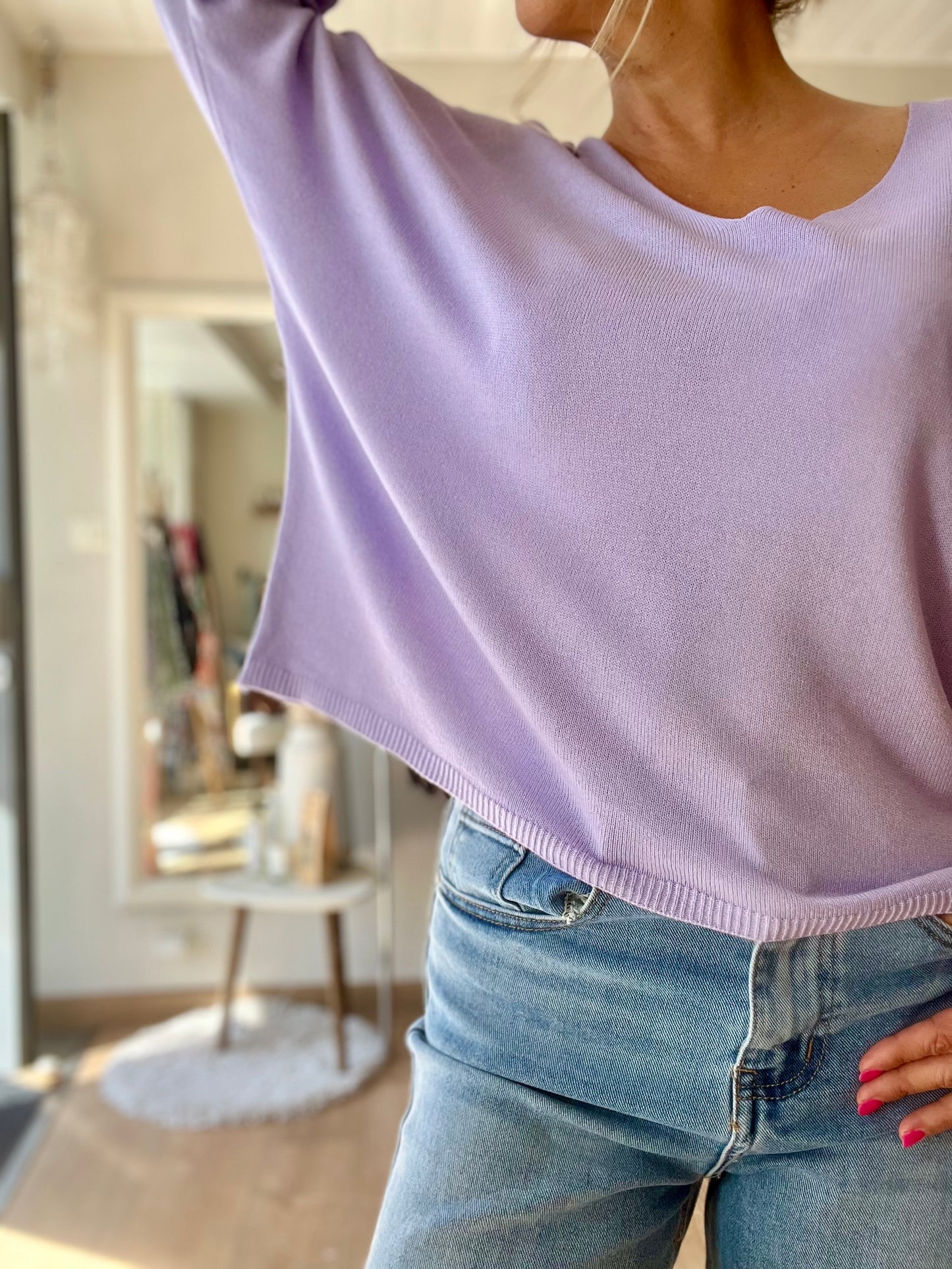 Pull ROMY - lilas