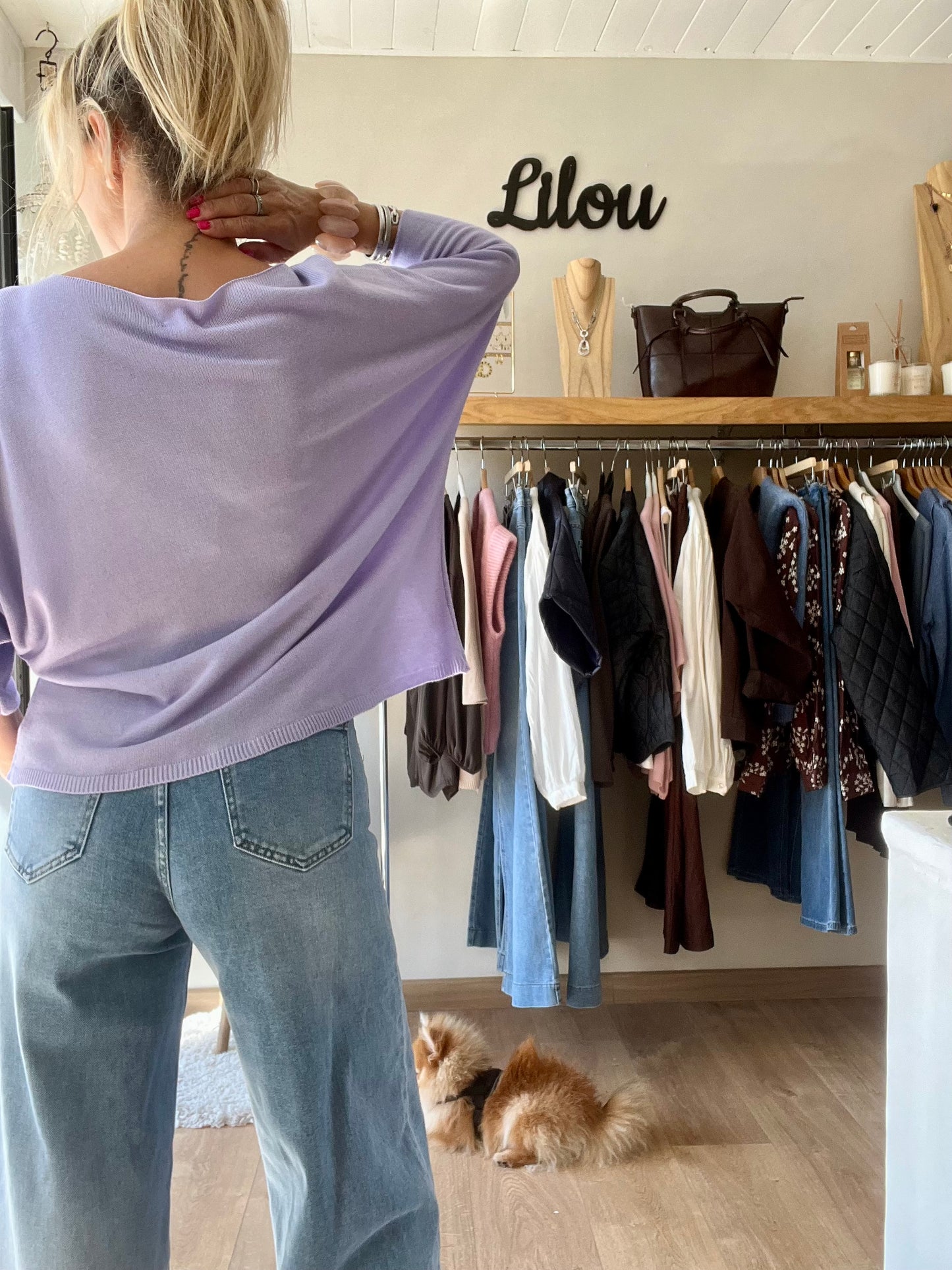 Pull ROMY - lilas