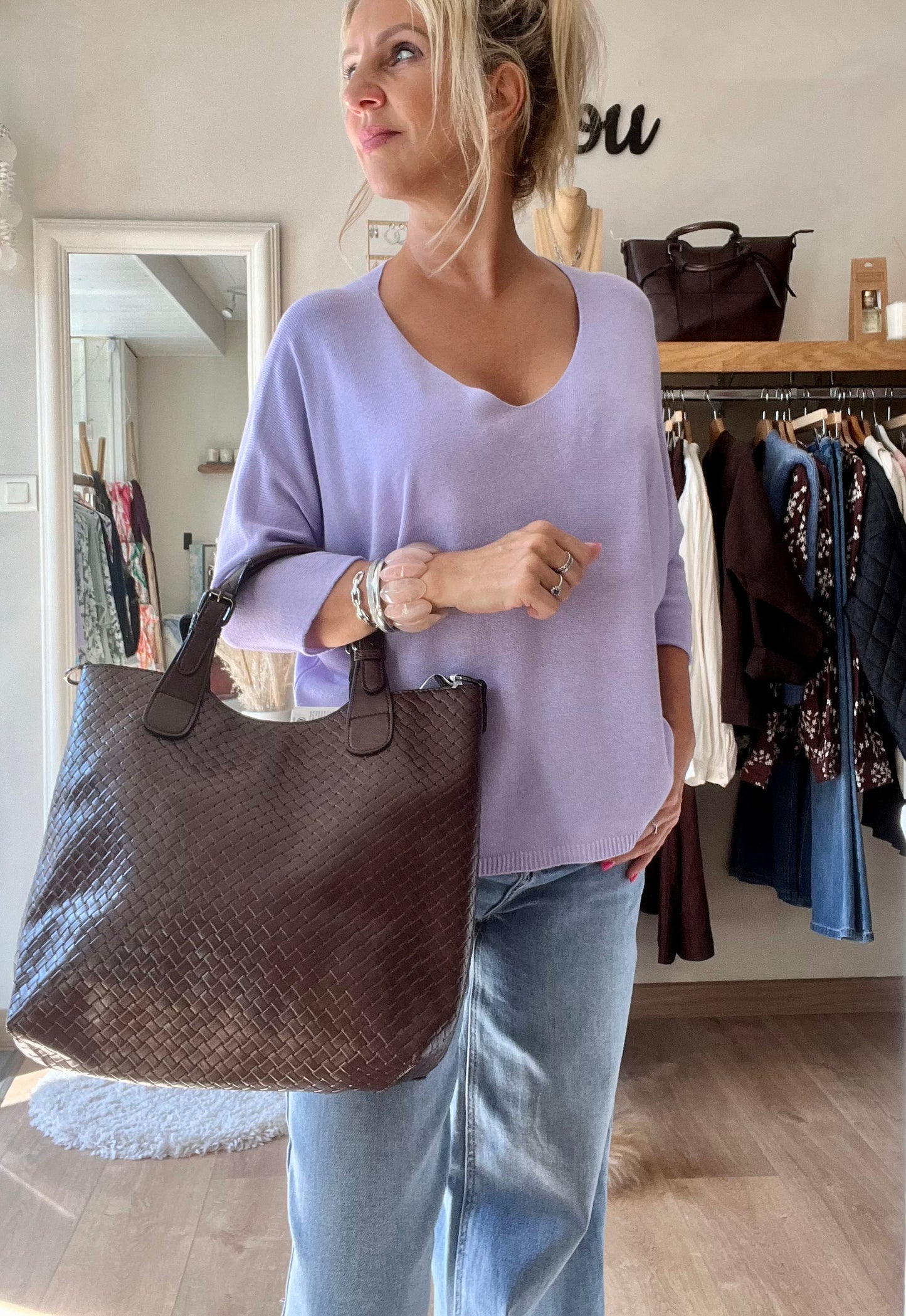 Pull ROMY - lilas