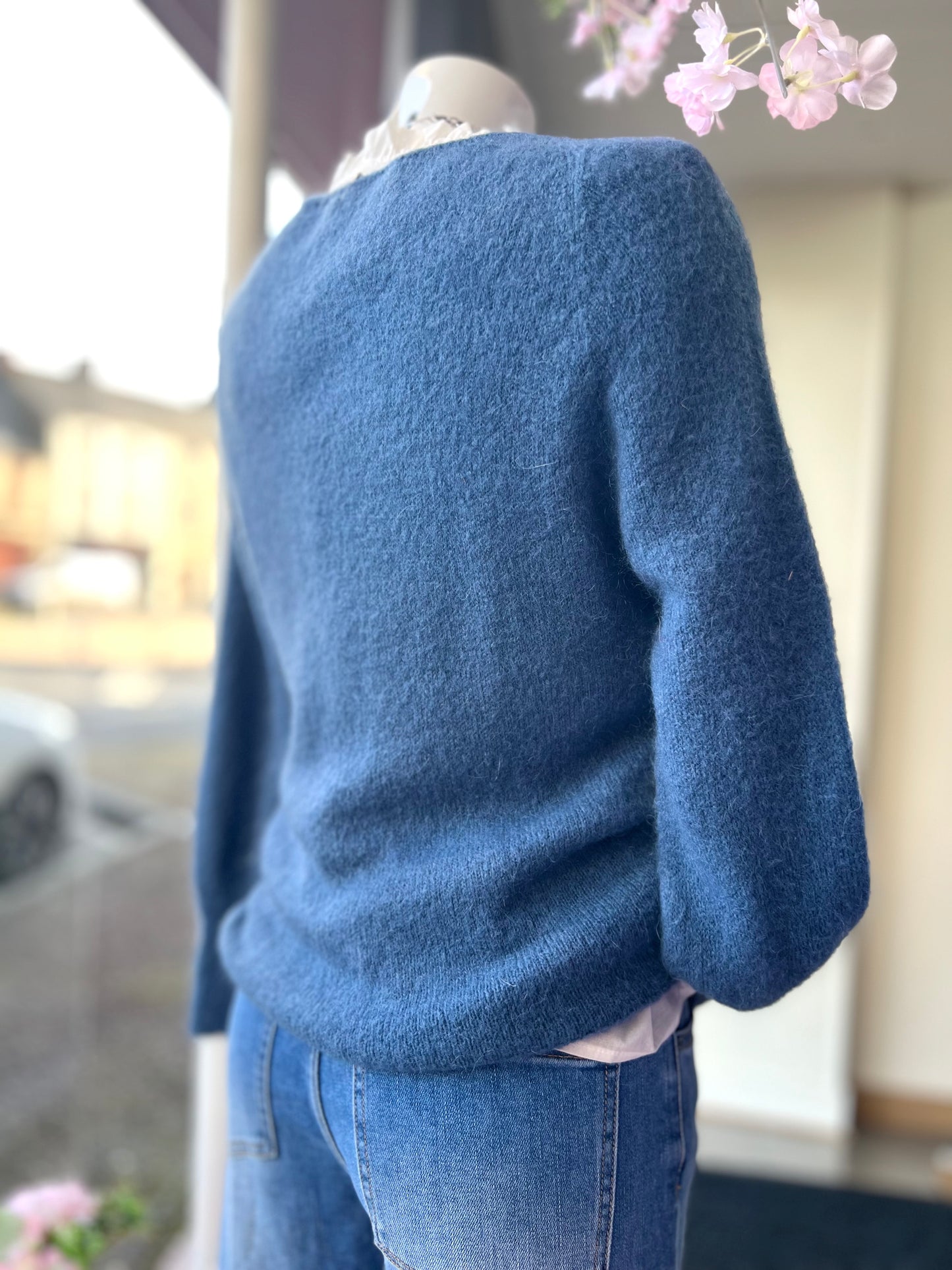 Gilet SOLINE bleu jean