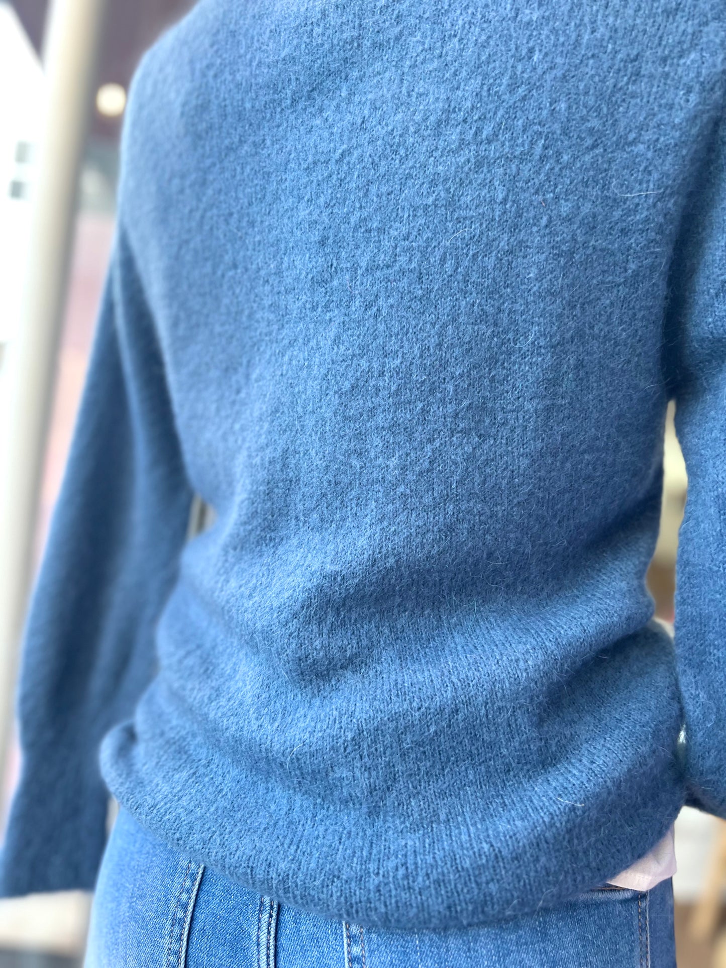 Gilet SOLINE bleu jean