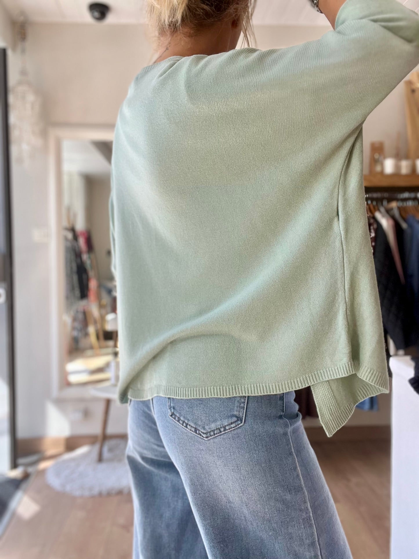 Gilet ROMY - Céladon