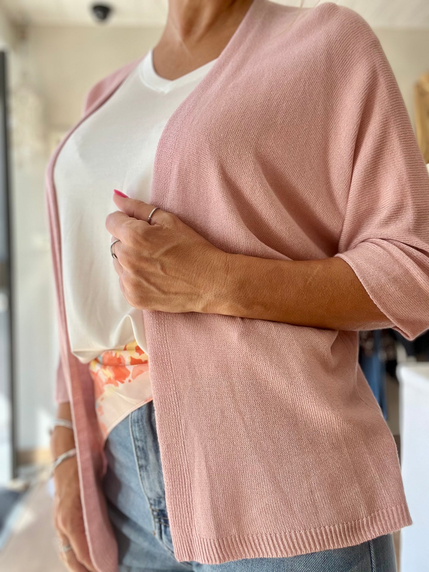 Gilet ROMY - Rose