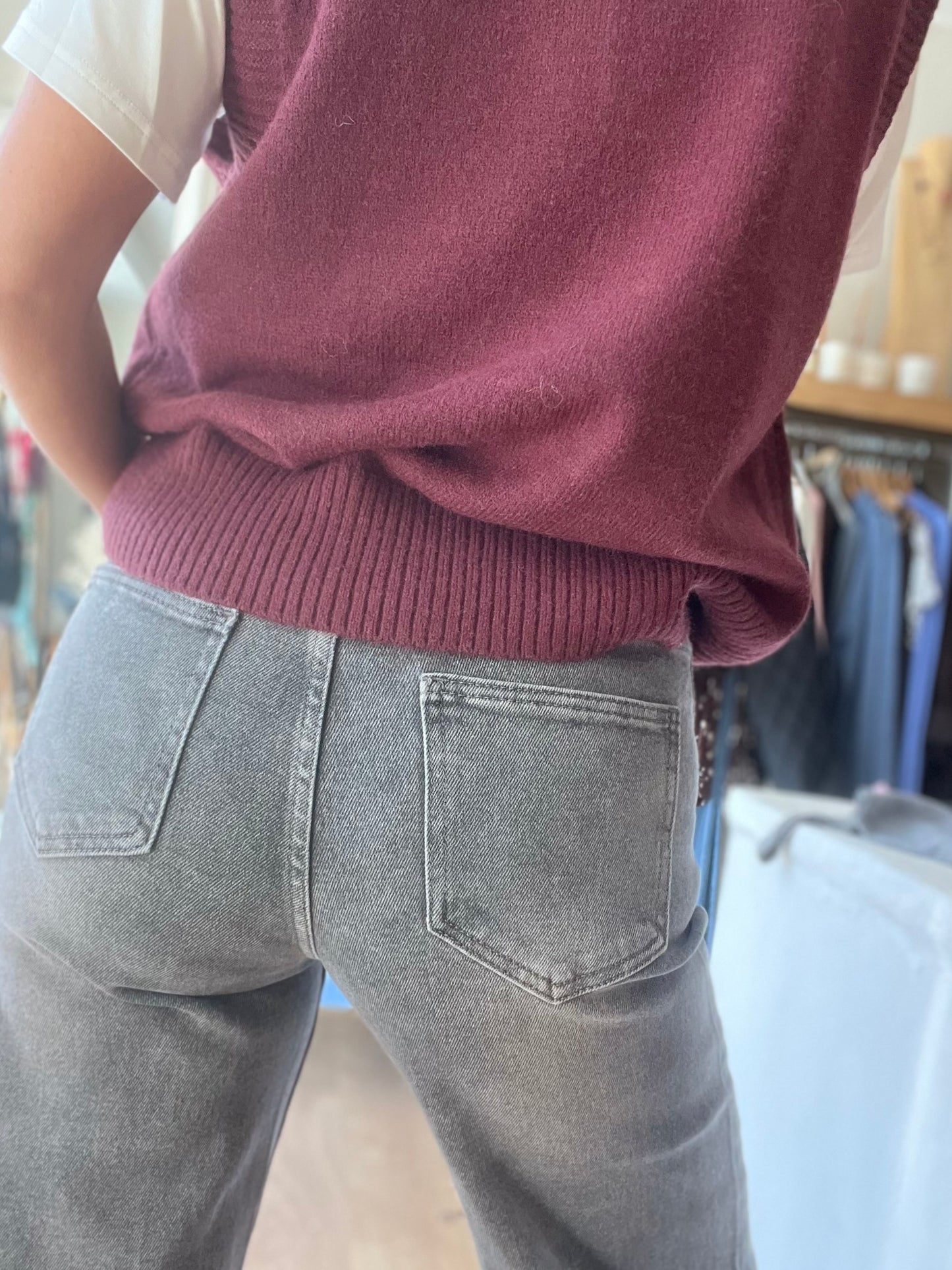 Jean Urban Grey- Wide Leg