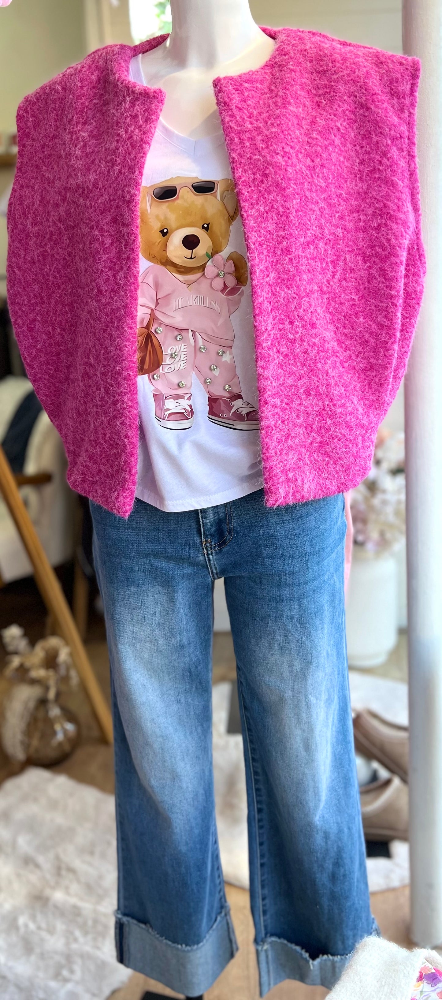 Tee-shirt OURSON rose