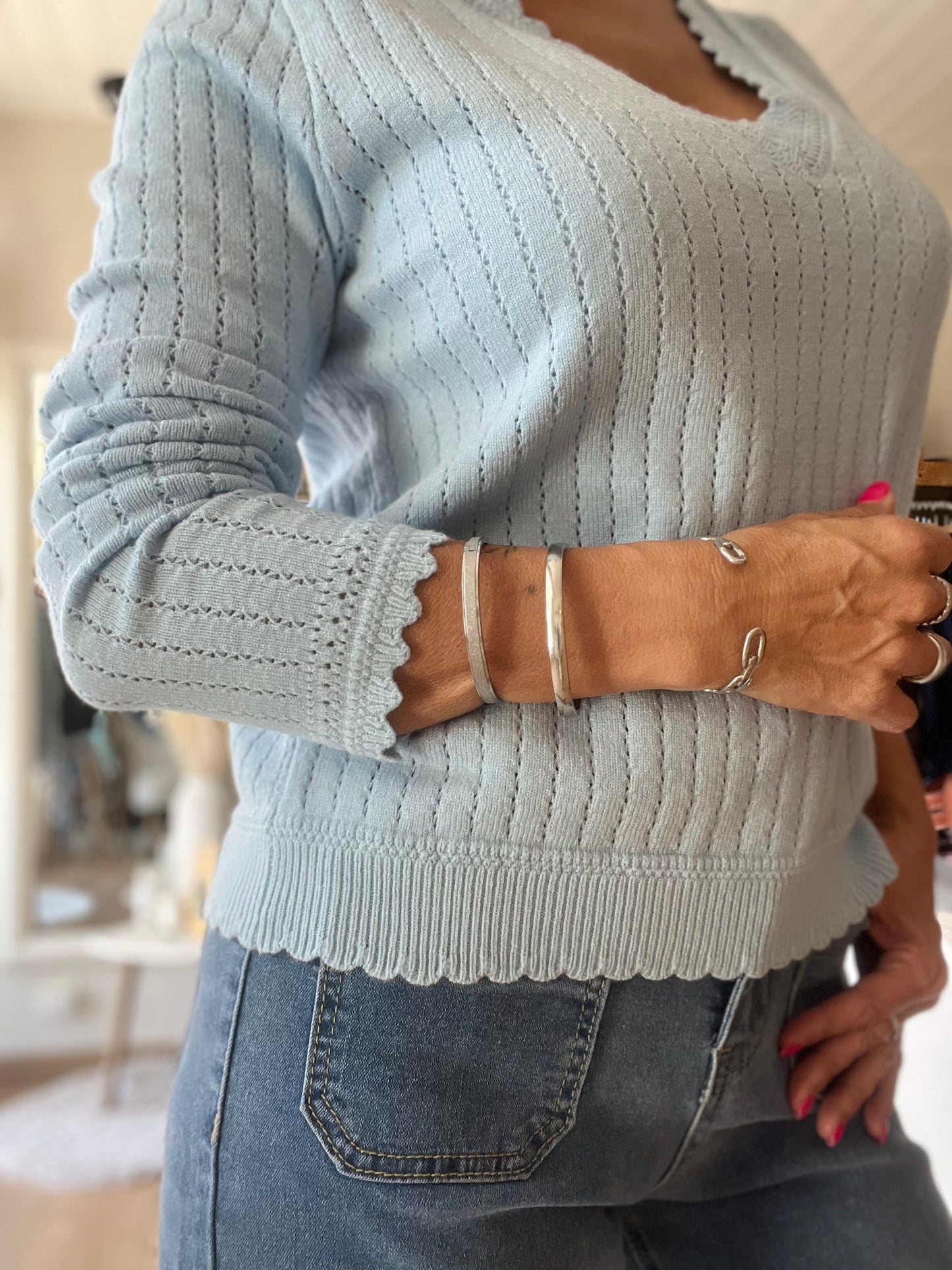 Pull SARAH - Bleu ciel