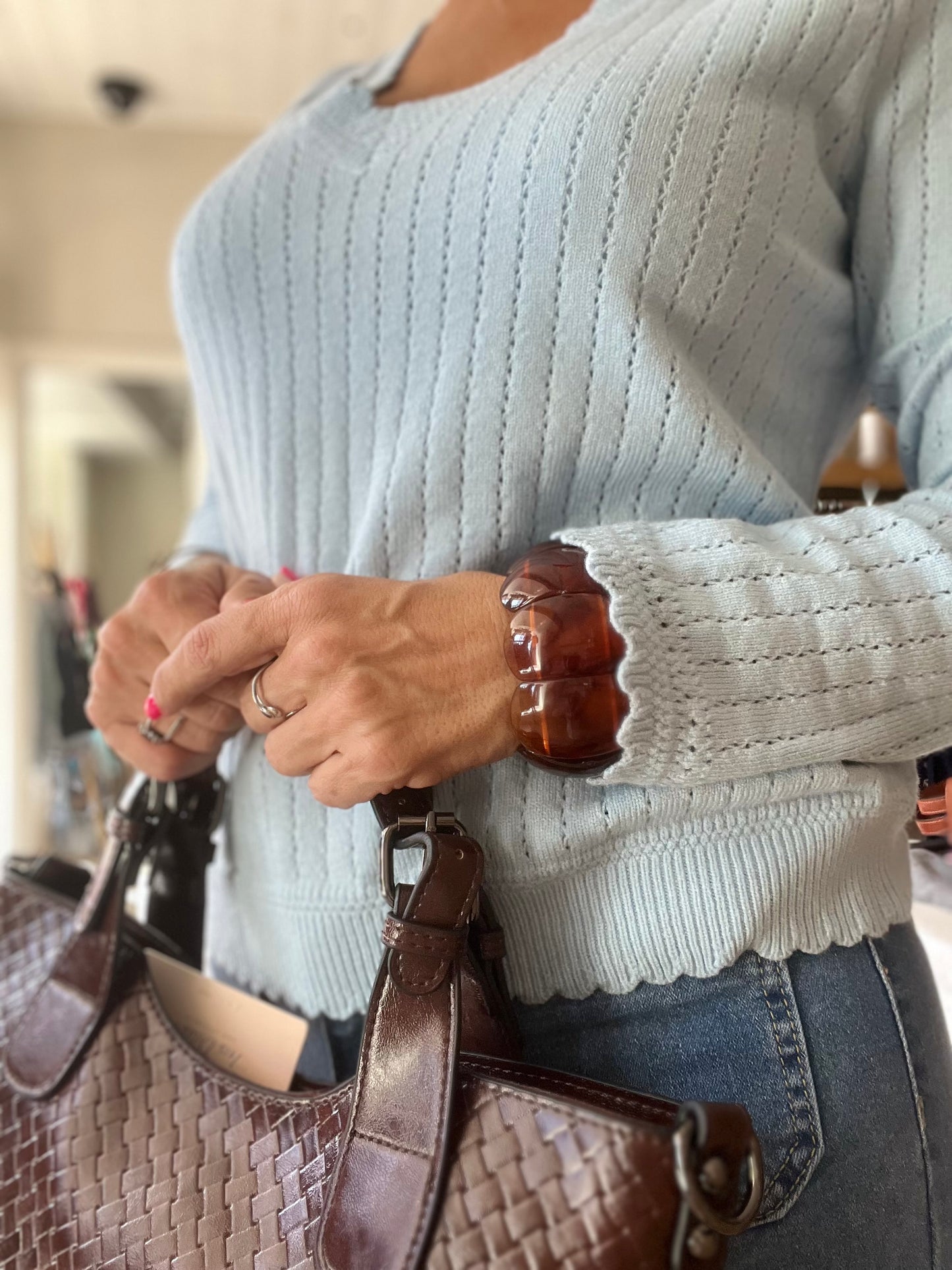 Pull SARAH - Bleu ciel