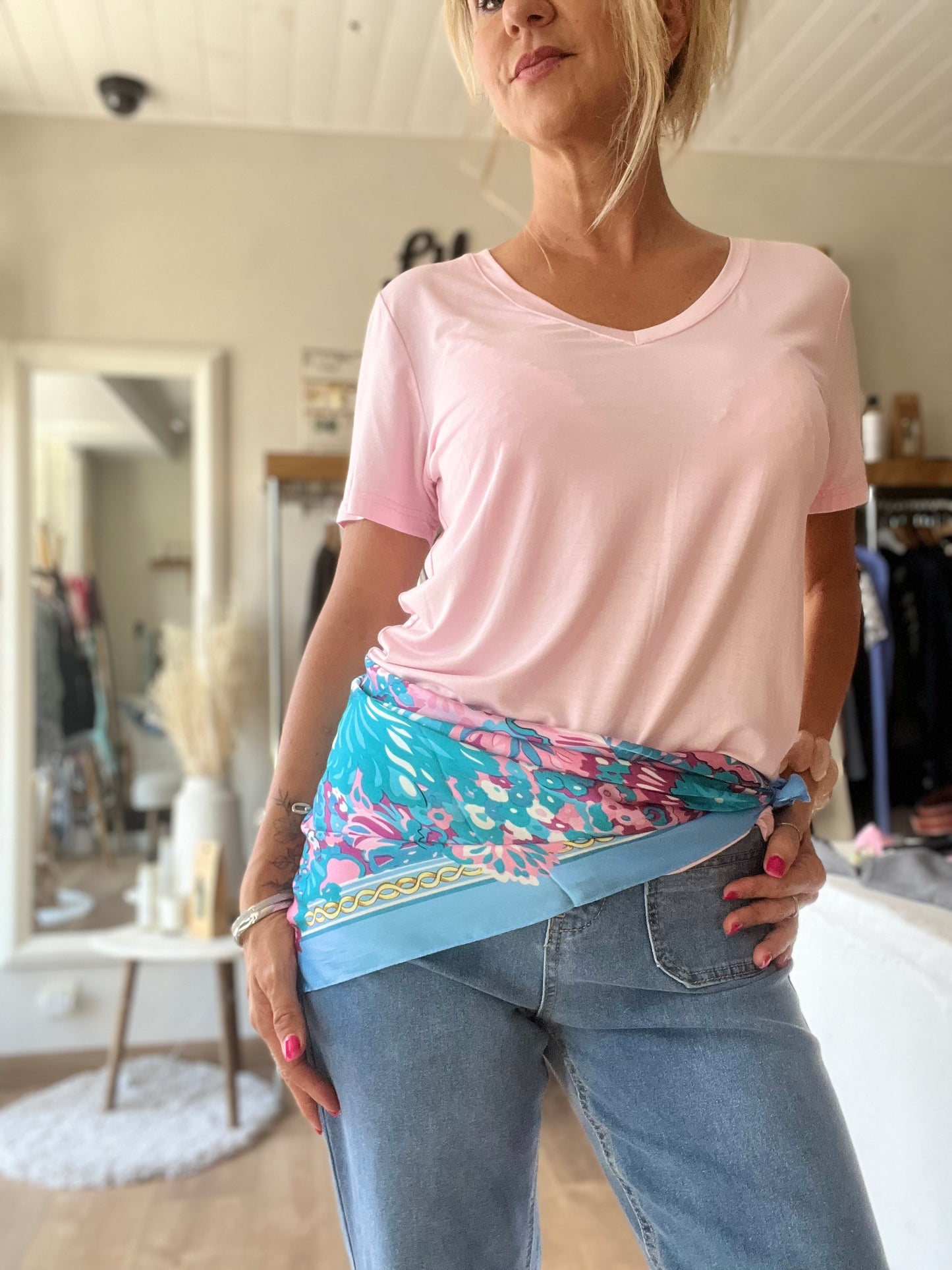 Tee-shirt "Douceur" rose