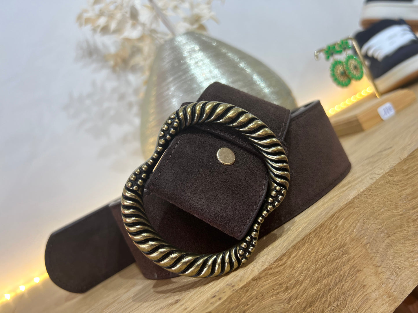 Ceinture cuir vachette