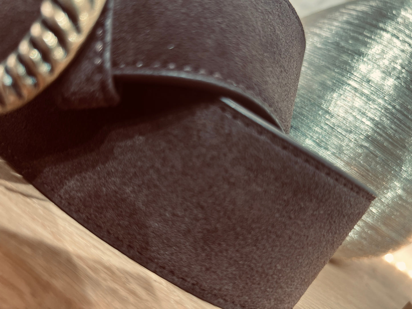 Ceinture cuir vachette