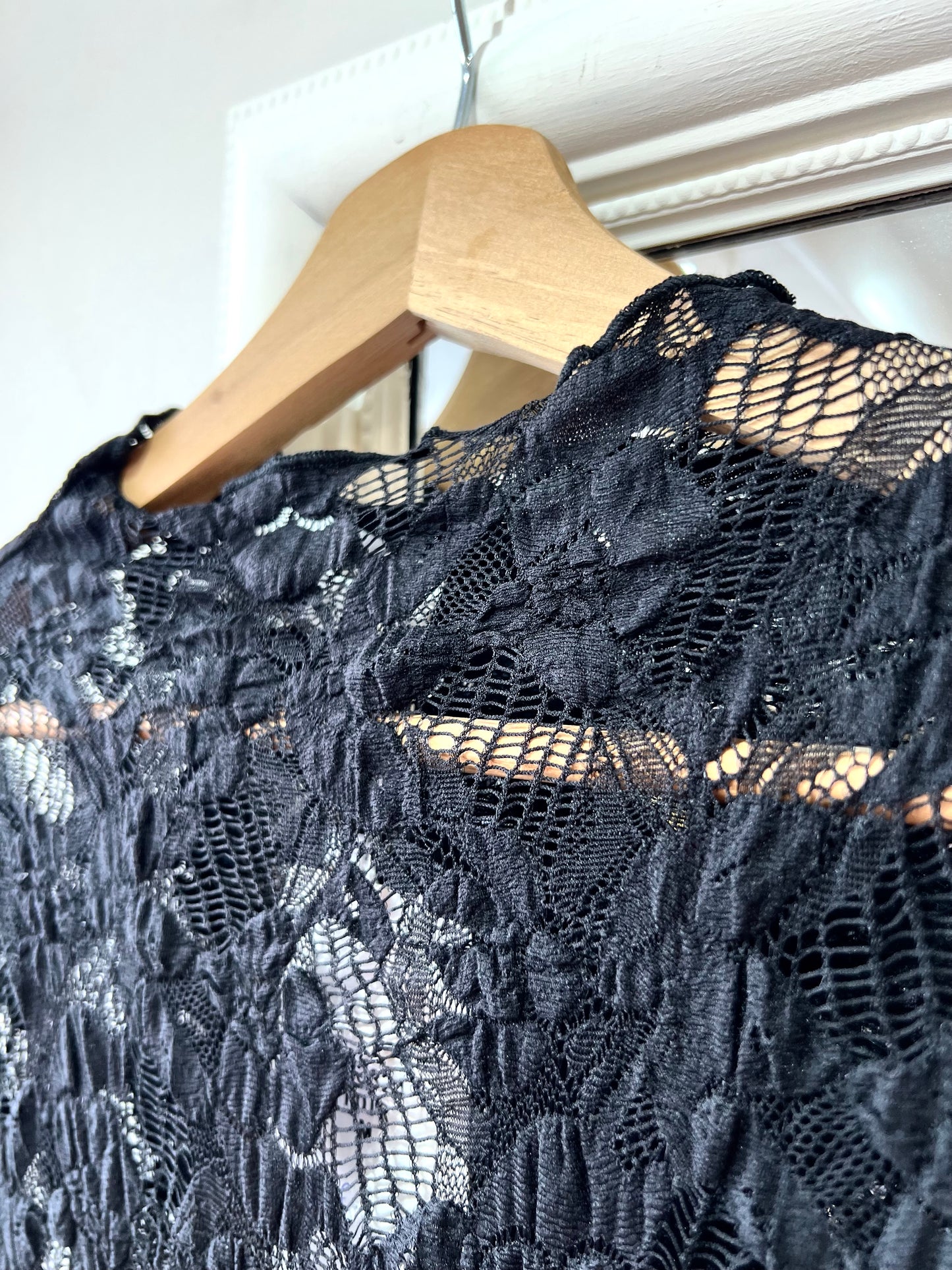 Top dentelle ANISSA noir