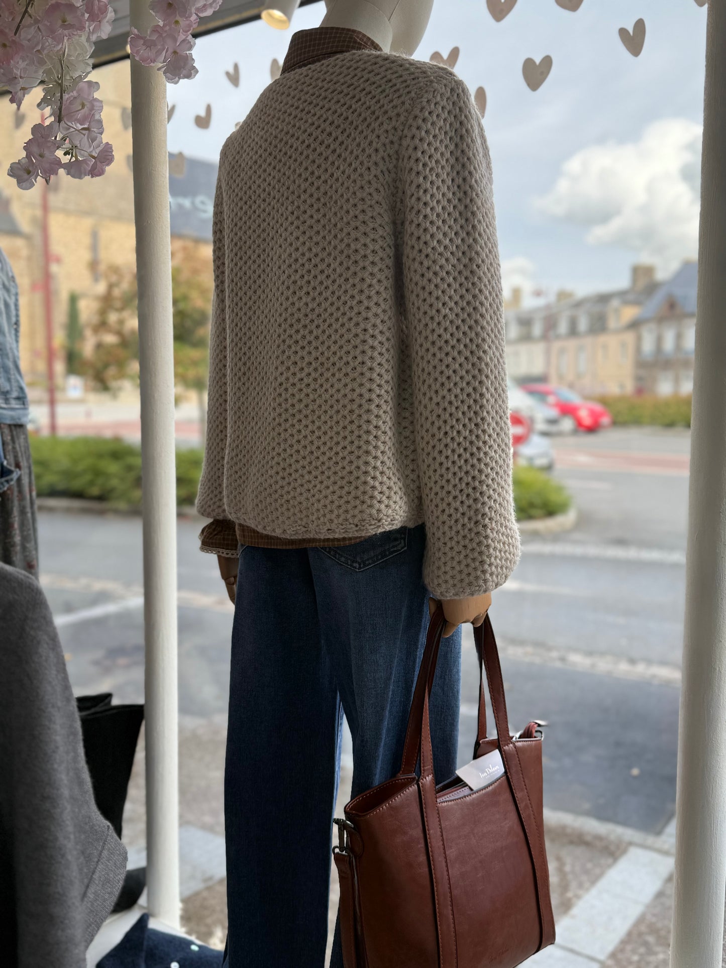 Cardigan Soléa - Taupe