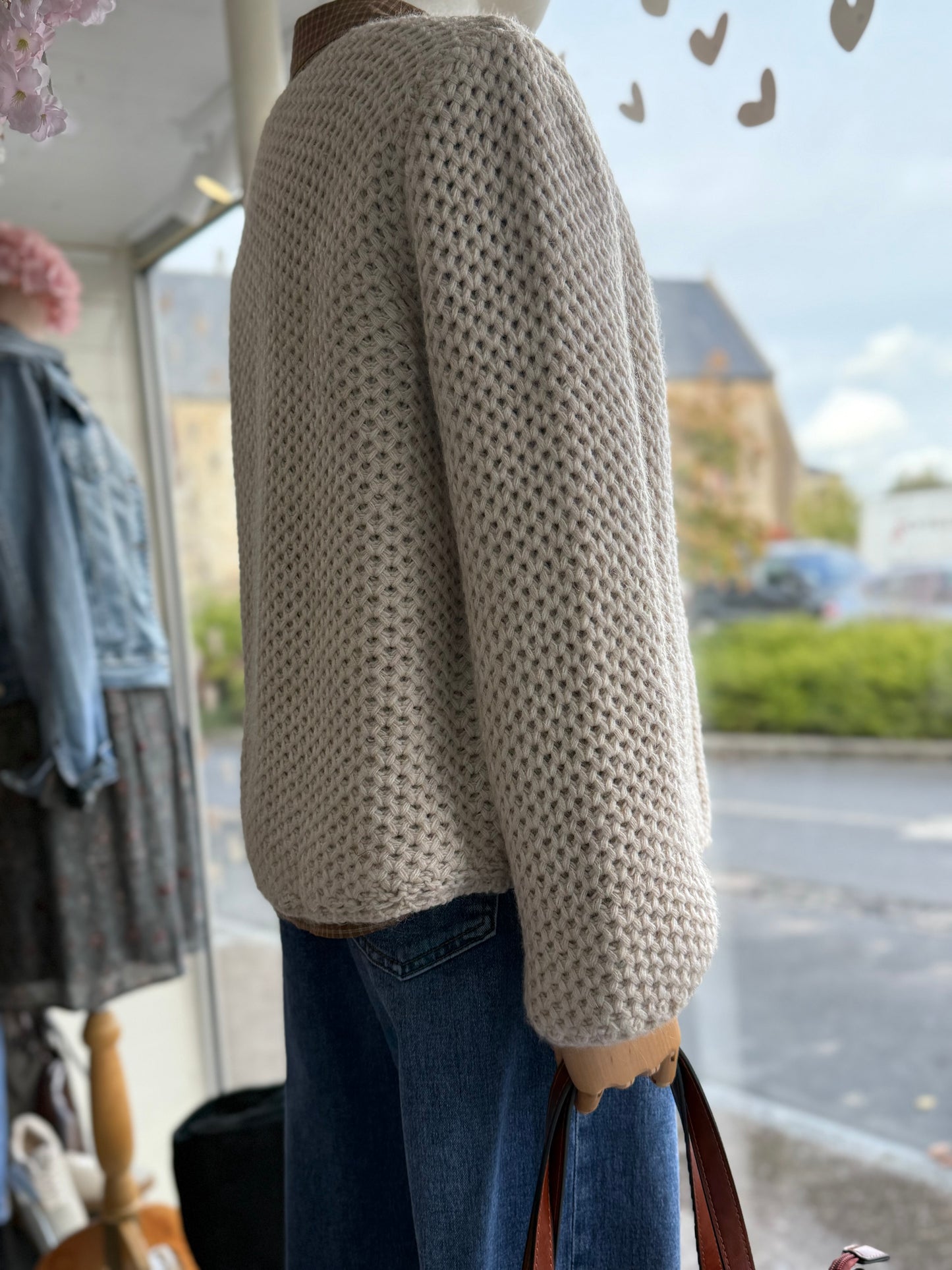 Cardigan Soléa - Taupe