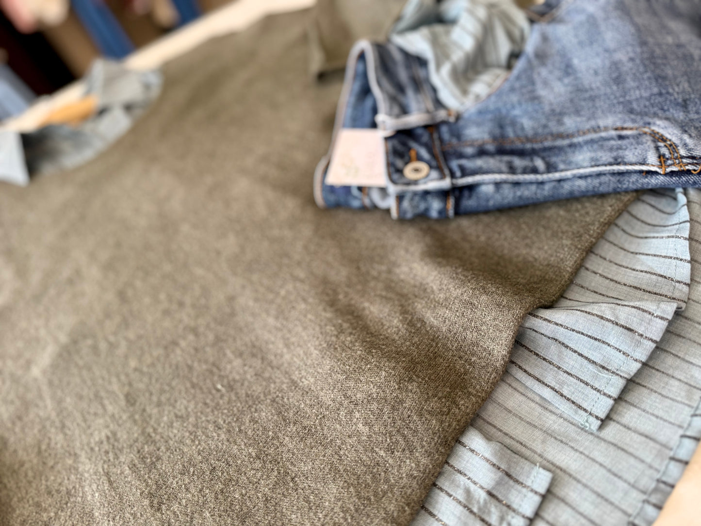 Pull oversize "MILA"- Douceur Italienne KAKI