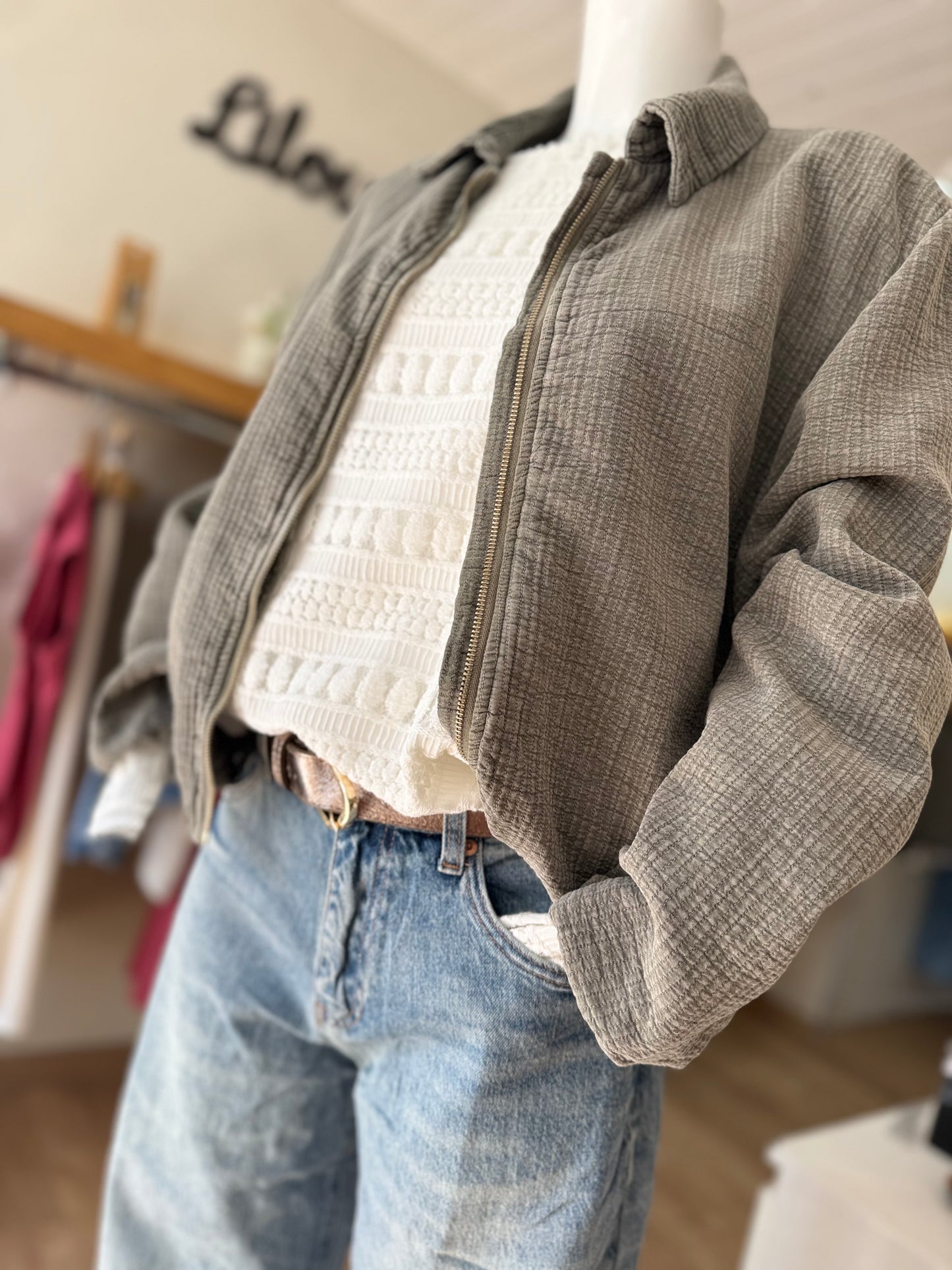 Blouson LISA - Kaki