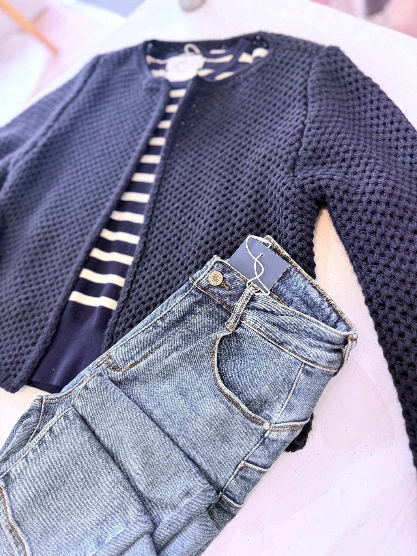 Cardigan Soléa - marine
