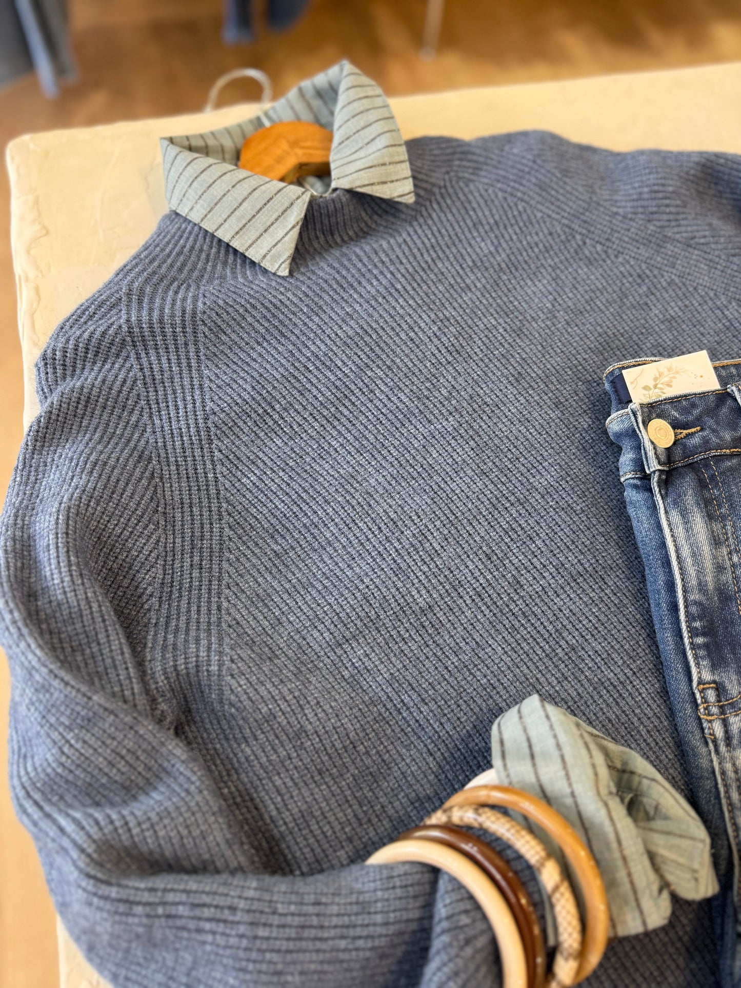 Pull Elyas- Bleu